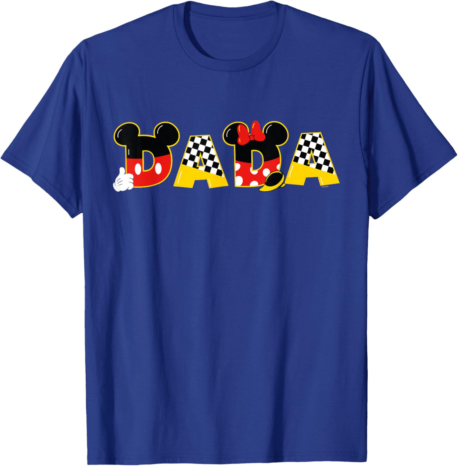 Disney Mickey Minnie Dada T-Shirt Perfect for Father's Day and Family Trips - 18
