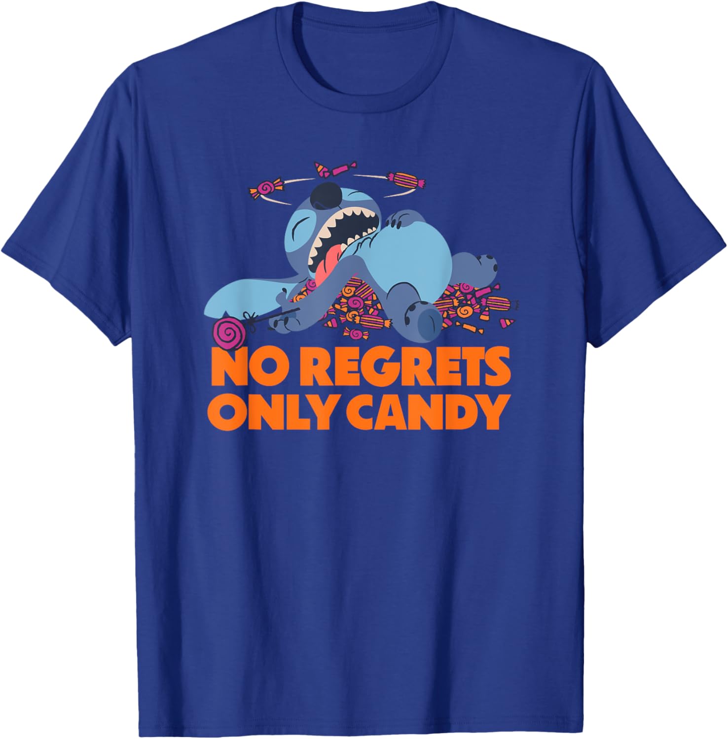 Amazon Essentials Halloween No Regrets Only Candy T-Shirt for Fun Celebrations - 5