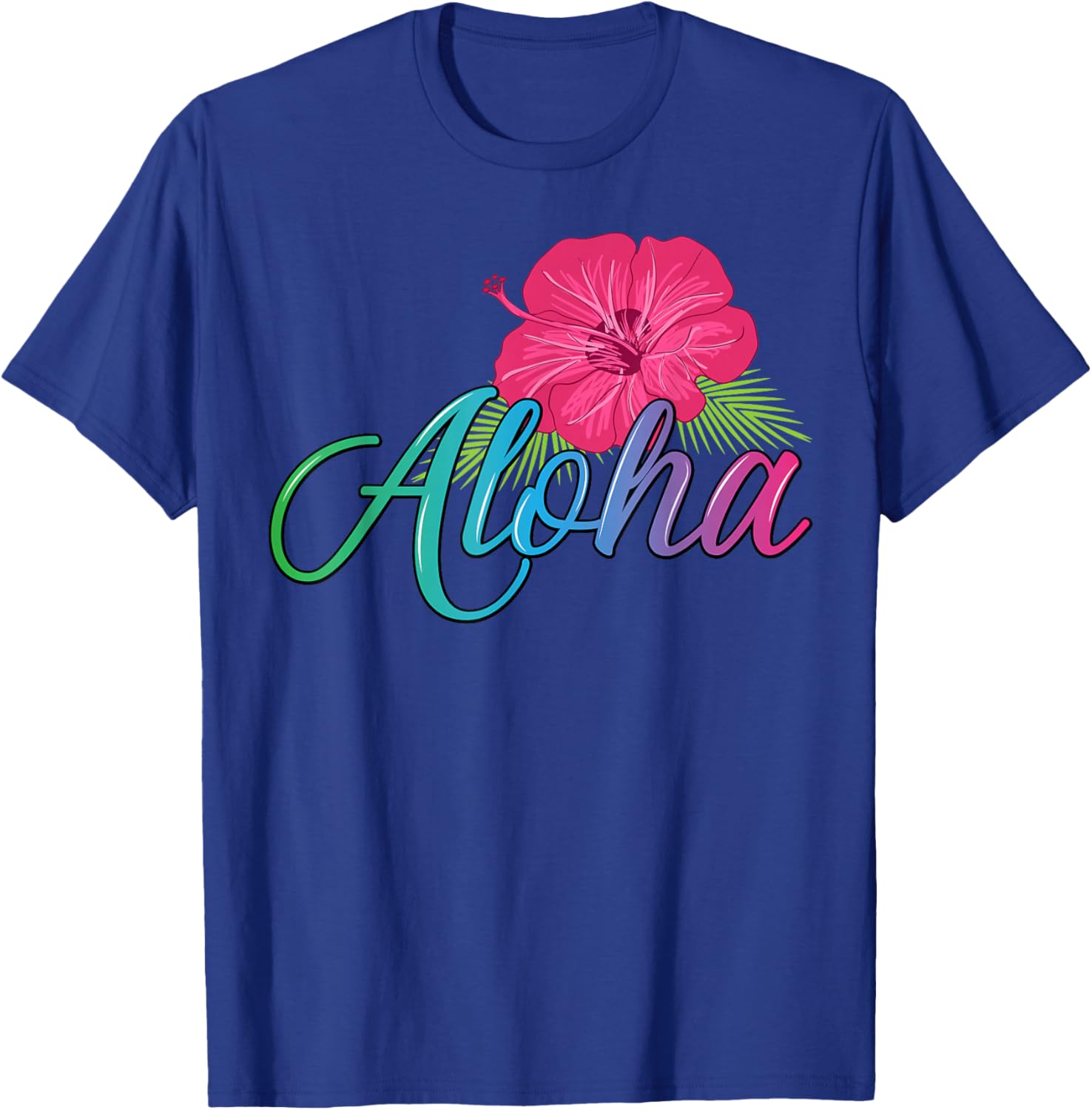 Aloha Hawaii T-Shirt with Aloha Flower Spirit - Casual Island Style - 25