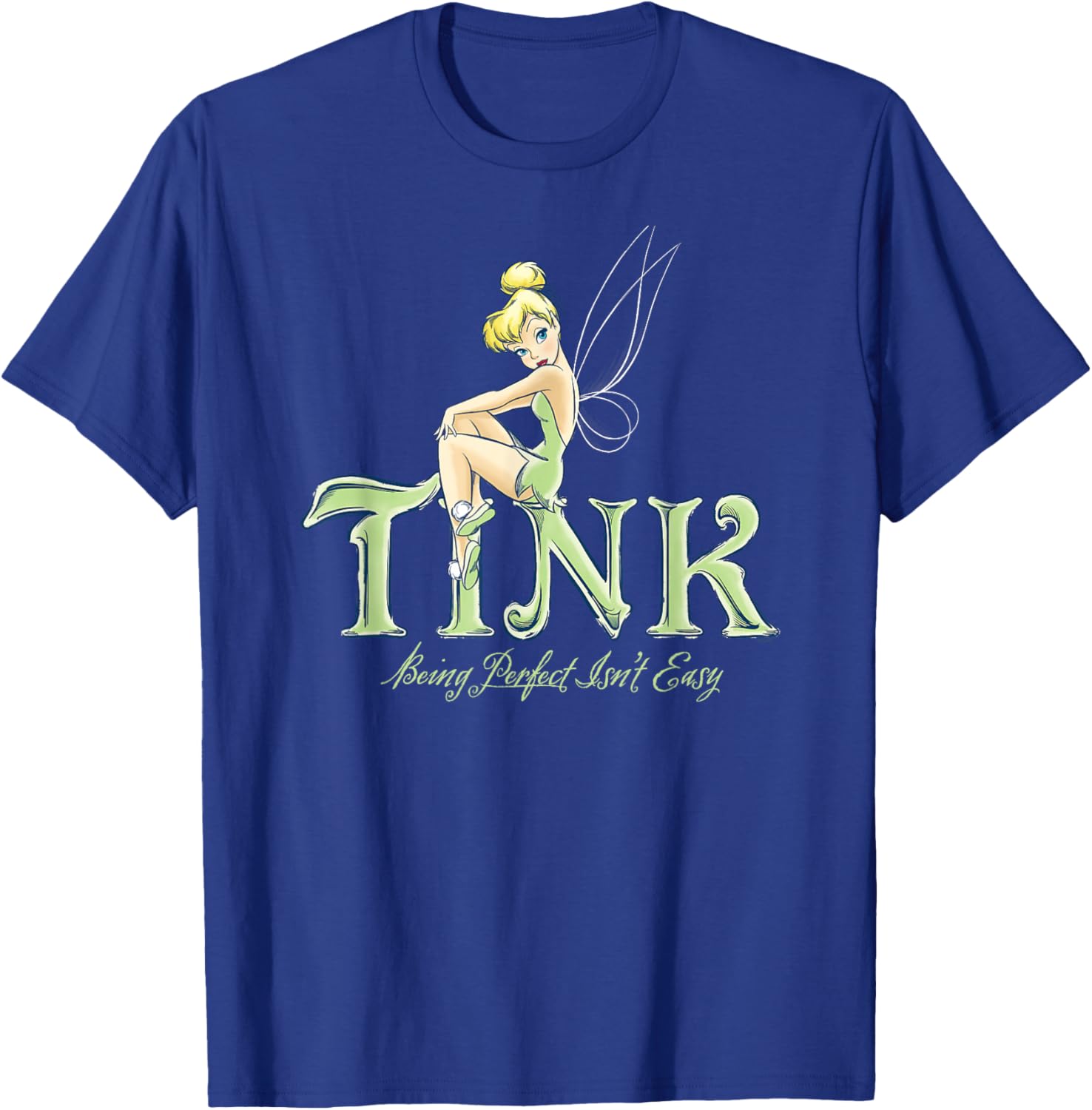 Disney Tinker Bell Perfect Isn't Easy T-Shirt - Cute Peter Pan Apparel - 3