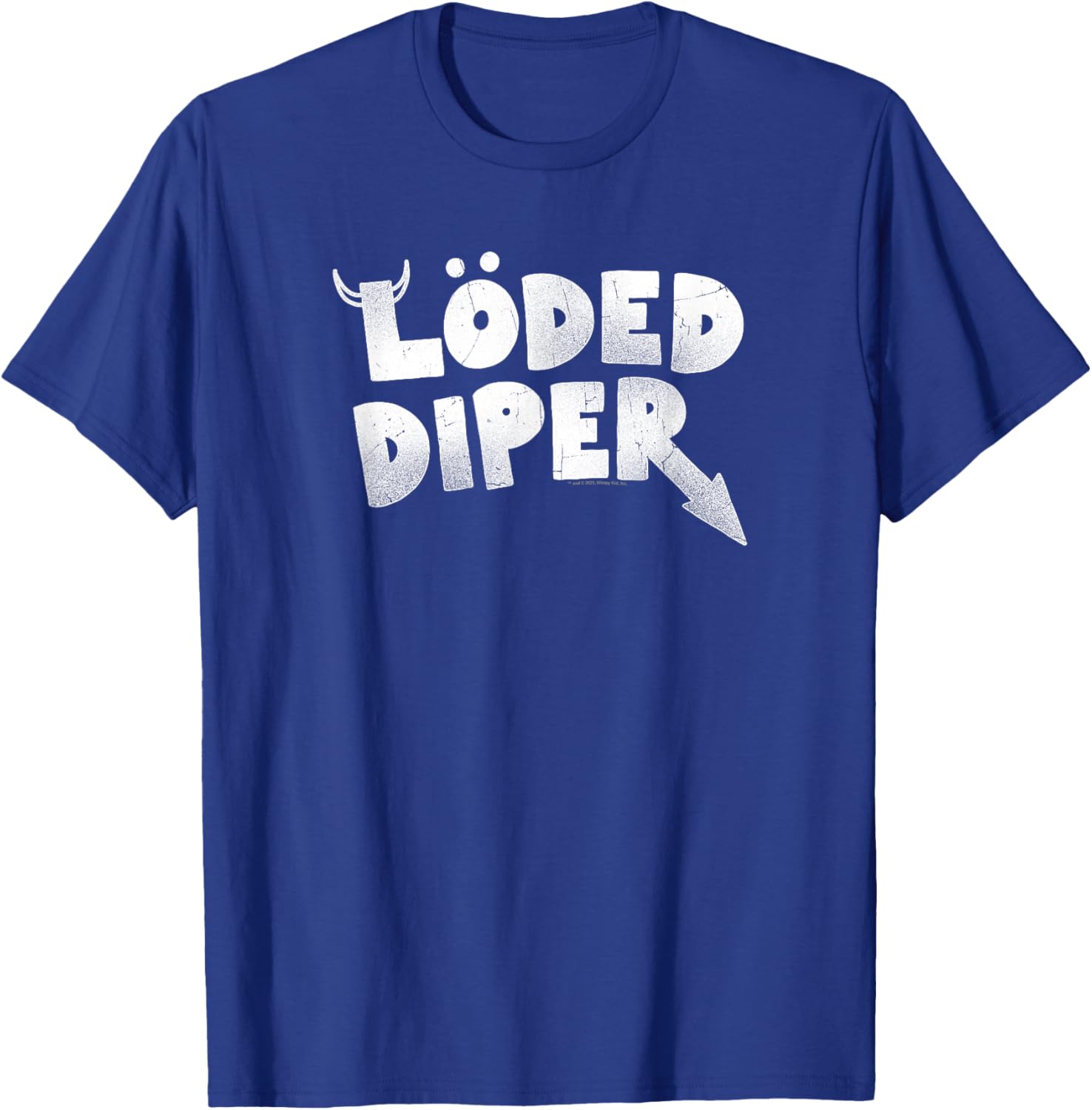 Wimpy Kid LÖDED DIPER Distressed Logo T-Shirt for Fun Style - 1