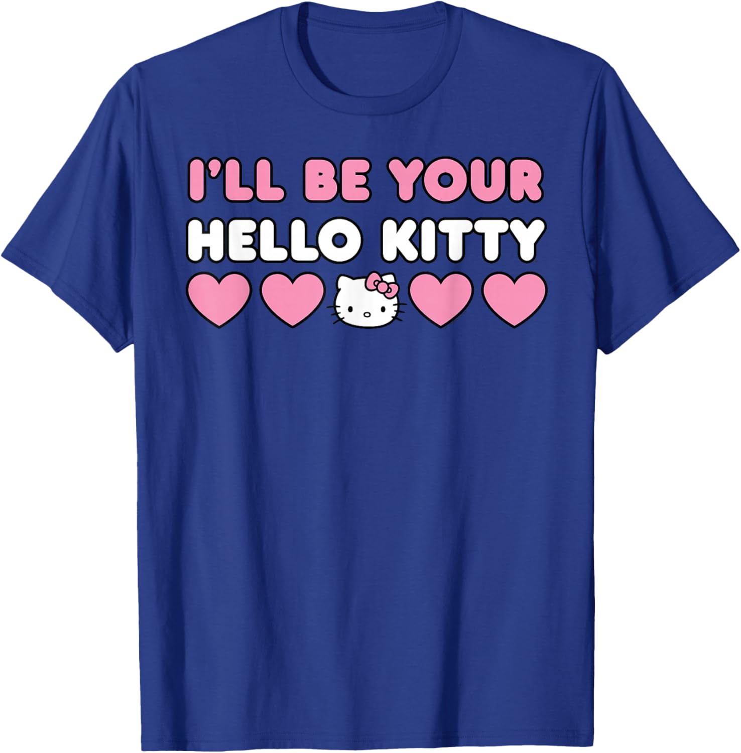 Cute Hello Kitty Couples Matching Valentine's Day T-Shirt for Lovers - 8