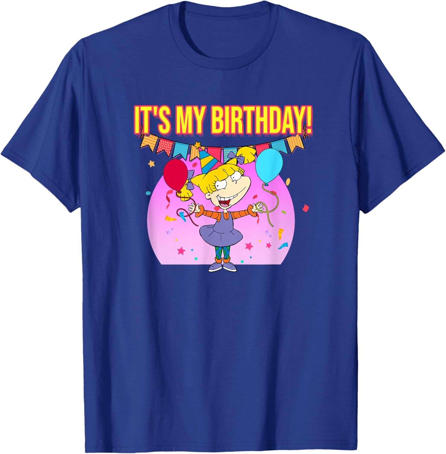 Mademark x Rugrats Angelica Pickles Birthday T-Shirt Fun Kids Apparel - 6