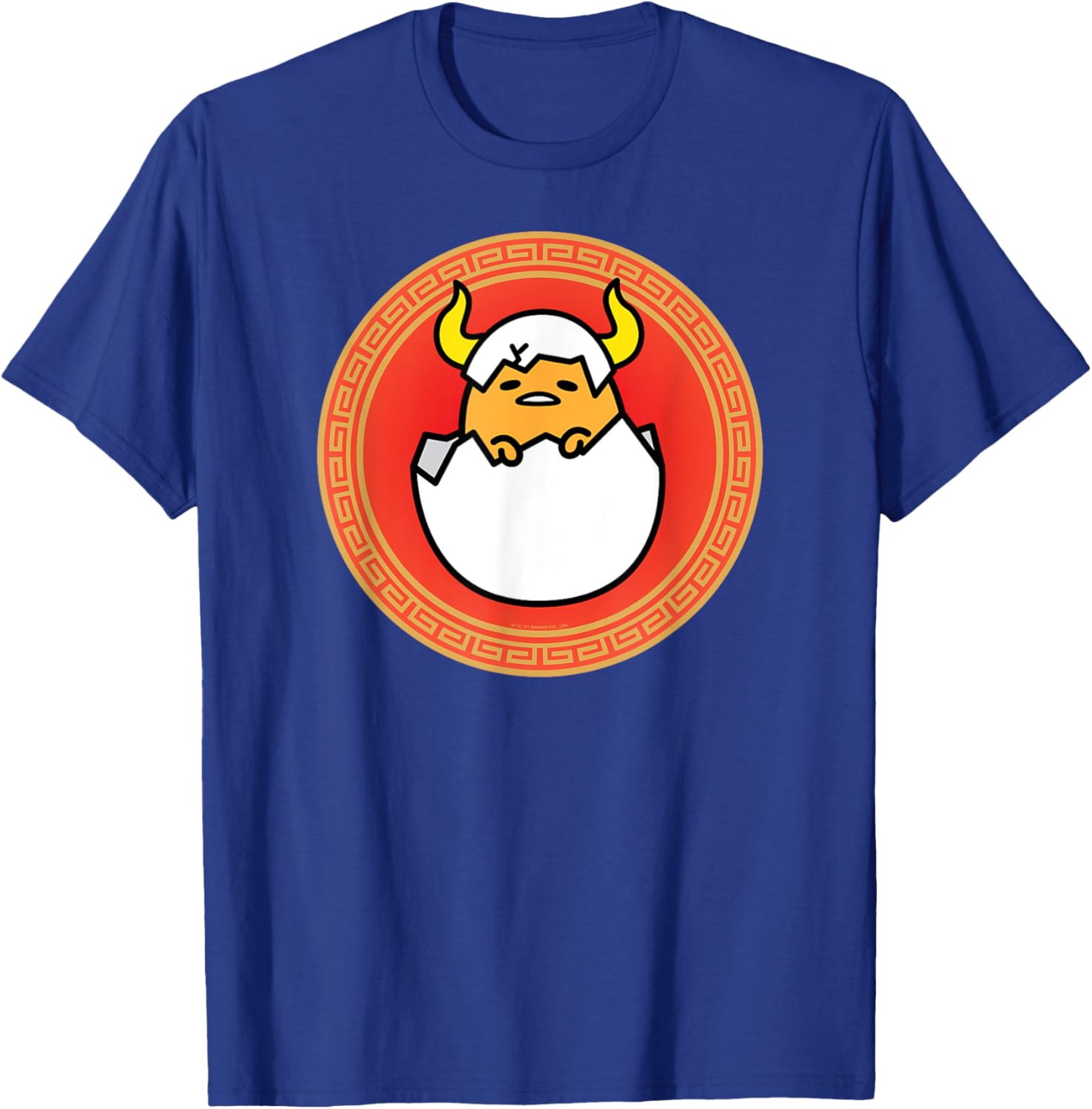 Gudetama Year of the Ox 2021 Lunar New Year T-Shirt for Fun Fashion - 12