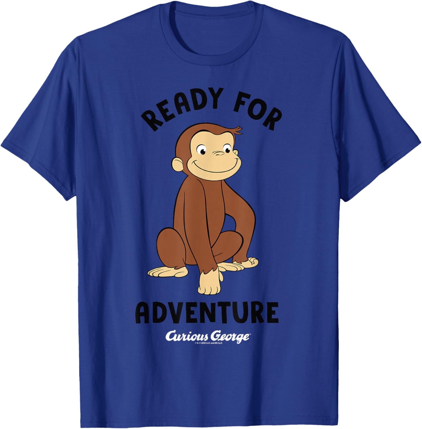 Curious George Adventure T-Shirt Featuring Smiling George - Fun Apparel - 3