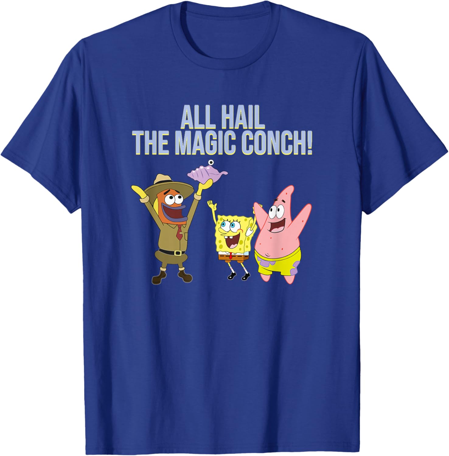 Mademark SpongeBob SquarePants Magic Conch T-Shirt for Fun Fans - 14