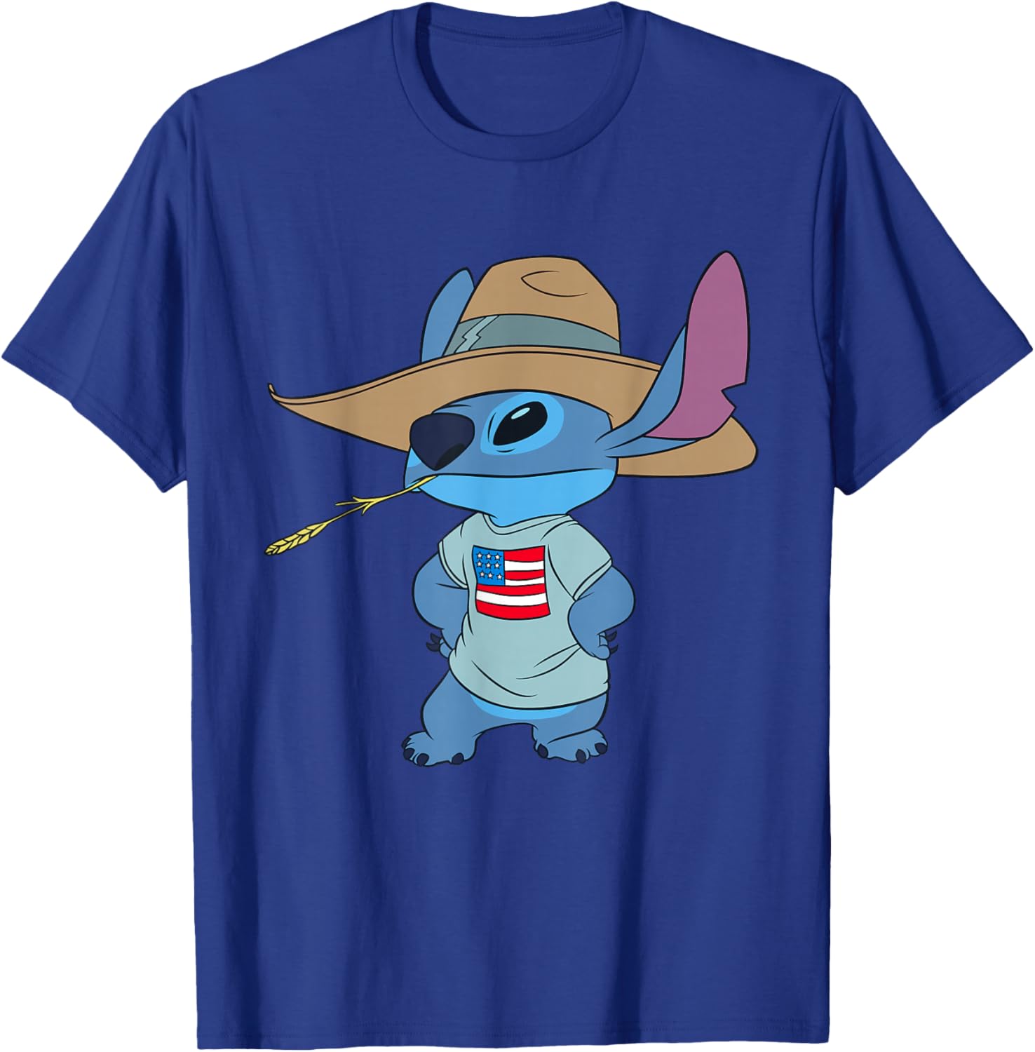 Disney Lilo and Stitch Americana T-Shirt for Fun Summer Style - 9