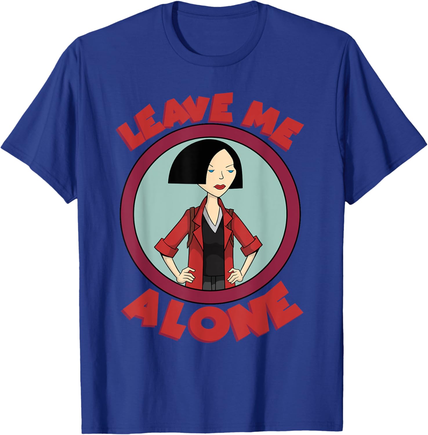Mademark x Daria Jane Lane Leave Me Alone T-Shirt for Fans and Fashionistas - 1