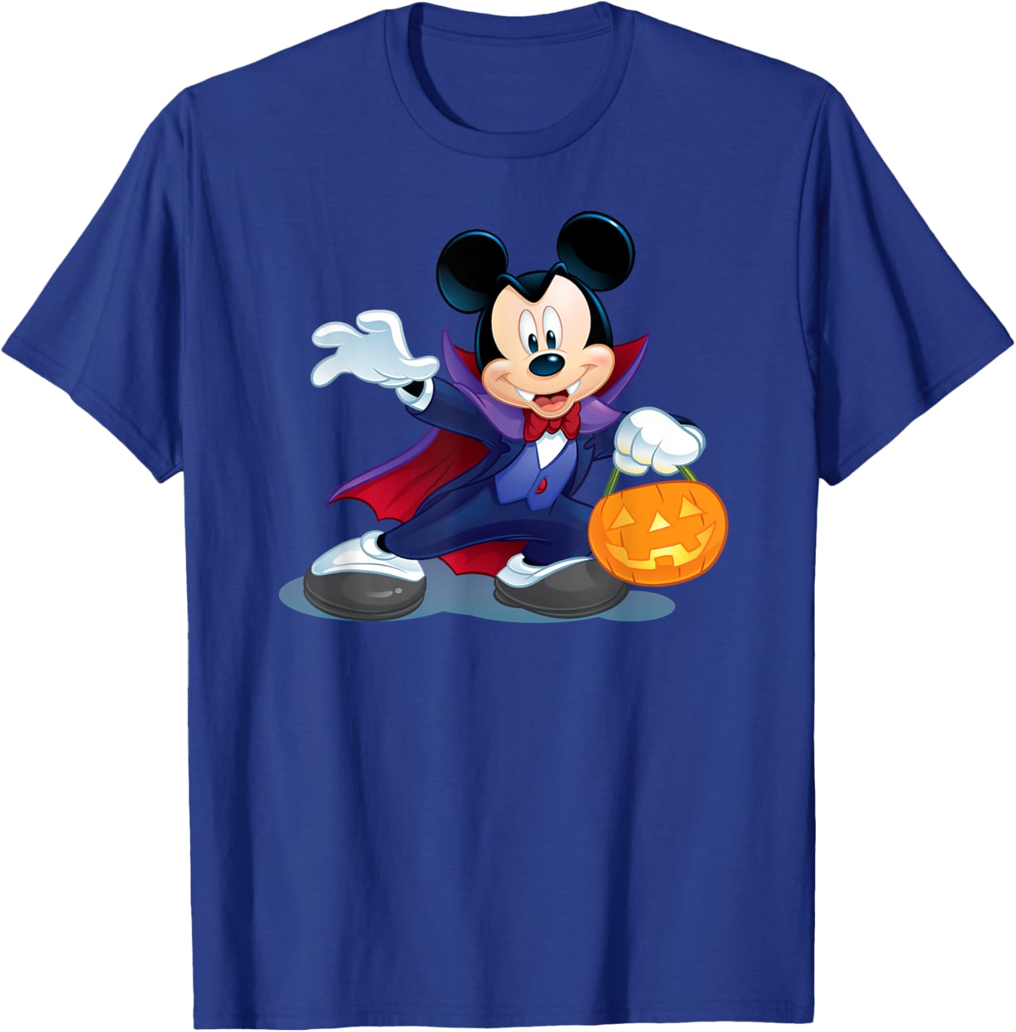 Disney Halloween Mickey Mouse Vampire T-Shirt for Fun Holiday Style - 9