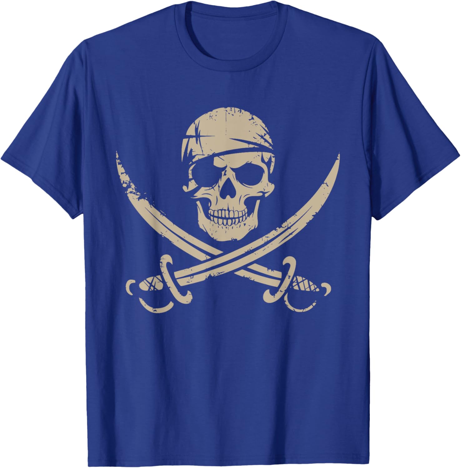 Pirate Skull Crossbones Skeleton Halloween T-Shirt for Boys - 1