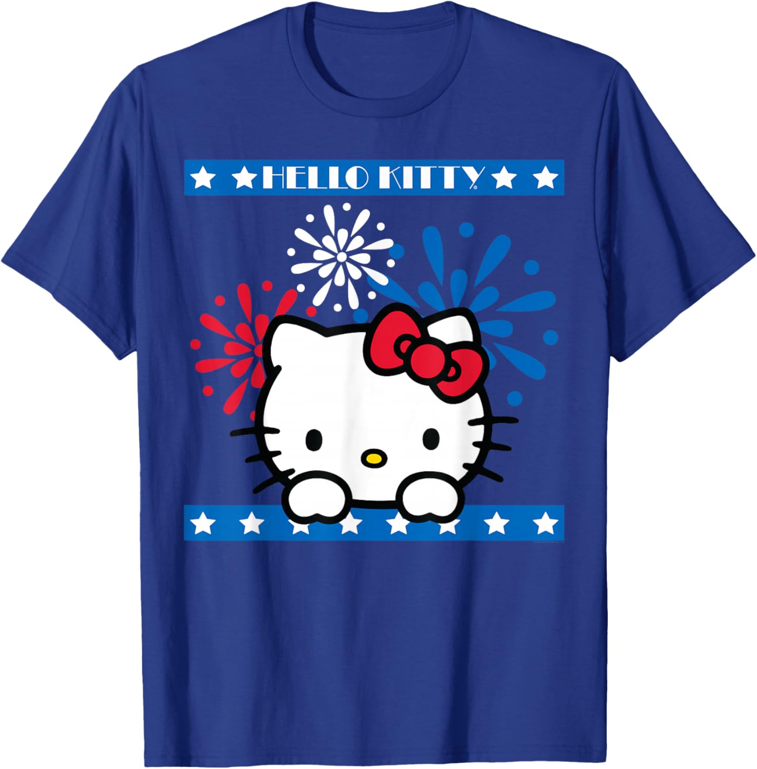 Hello Kitty Fireworks 4th of July T-Shirt for Women Girls Men Kids - 13