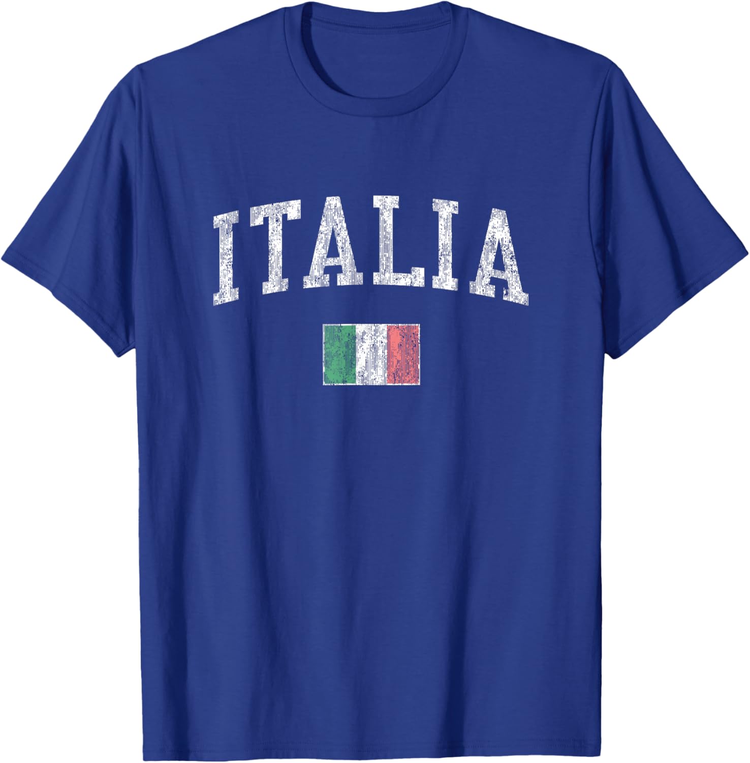 Vintage Italy T-Shirt with Italian Flag for Sports Fans and Travelers - 15