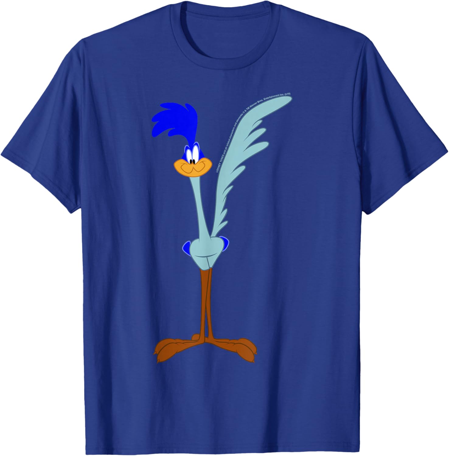 Looney Tunes Road Runner Simple Portrait T-Shirt for Cartoon Lovers - 1