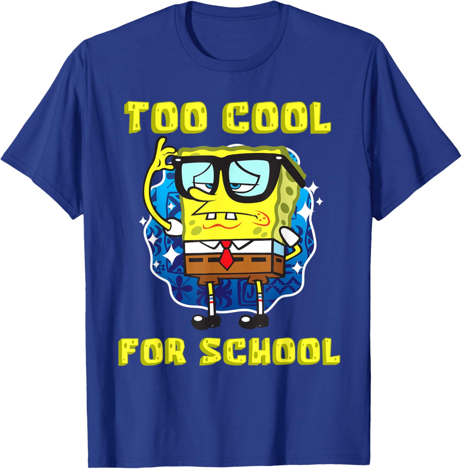 Mademark SpongeBob SquarePants Cool Glasses T-Shirt for Kids - 10