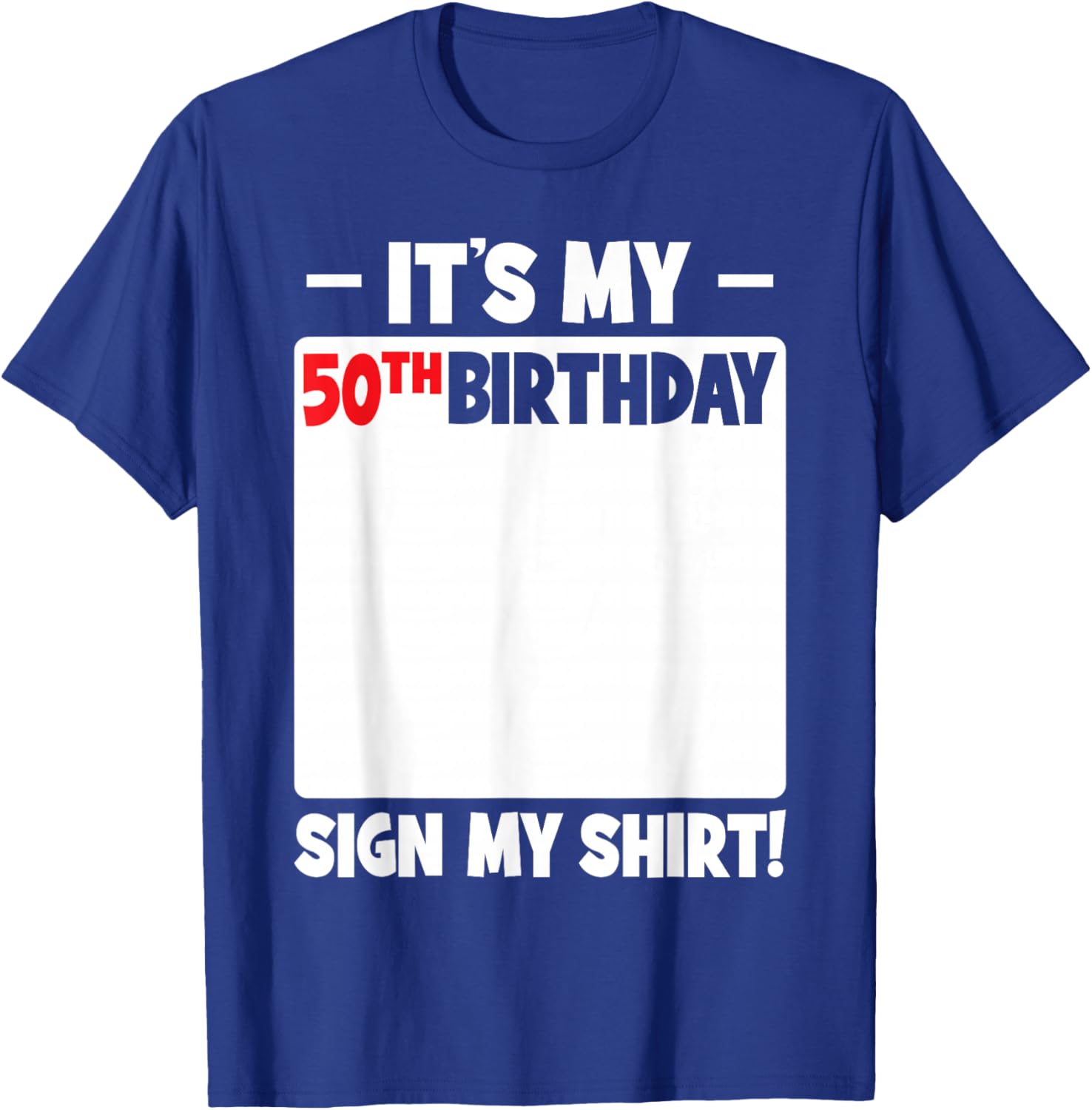Funny 50th Birthday T-Shirt for Men and Women - Celebrate in Style! - 8