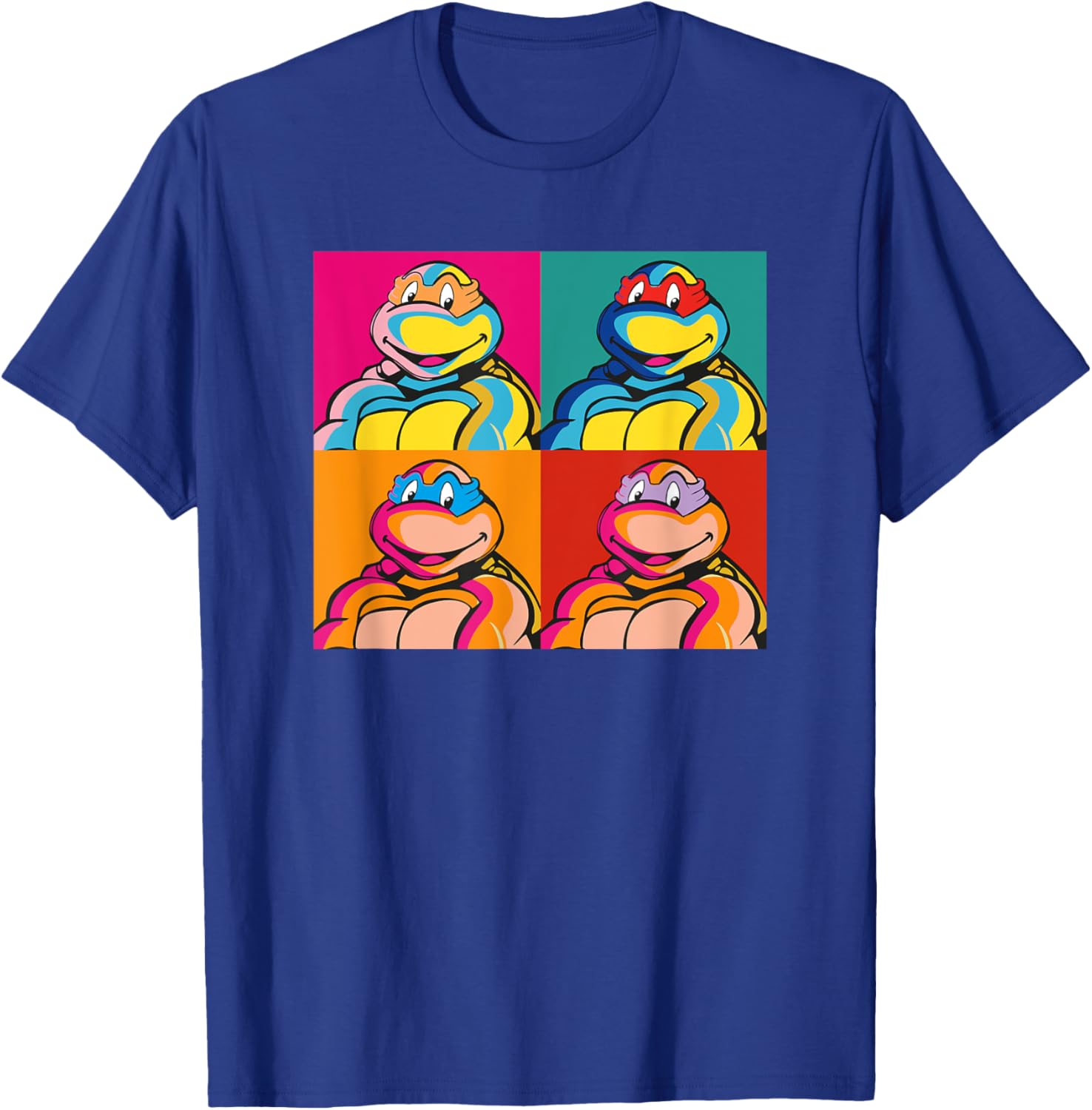 Mademark x TMNT Pop Art T-Shirt Featuring Donatello Michelangelo Leonardo - 12