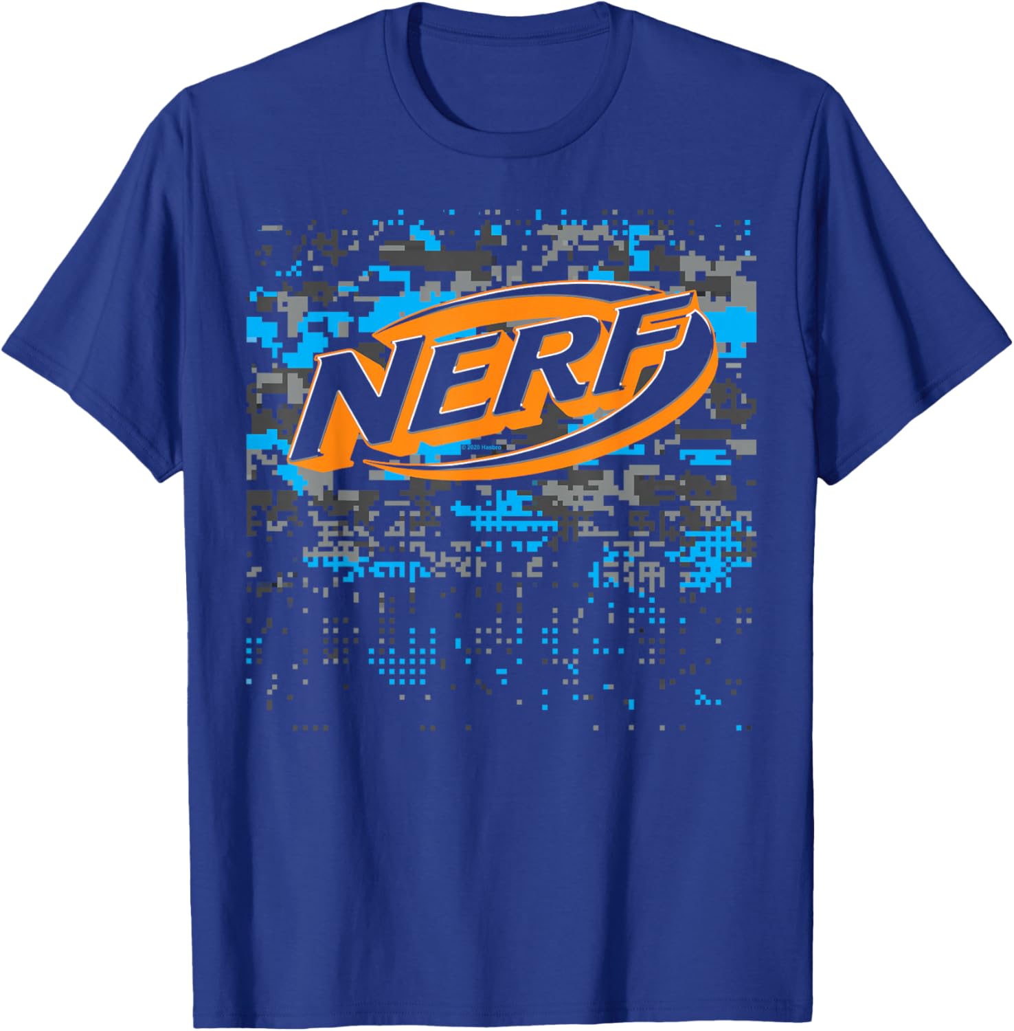Nerf Logo Glitch Camouflage T-Shirt for Stylish Comfort and Fun - 4