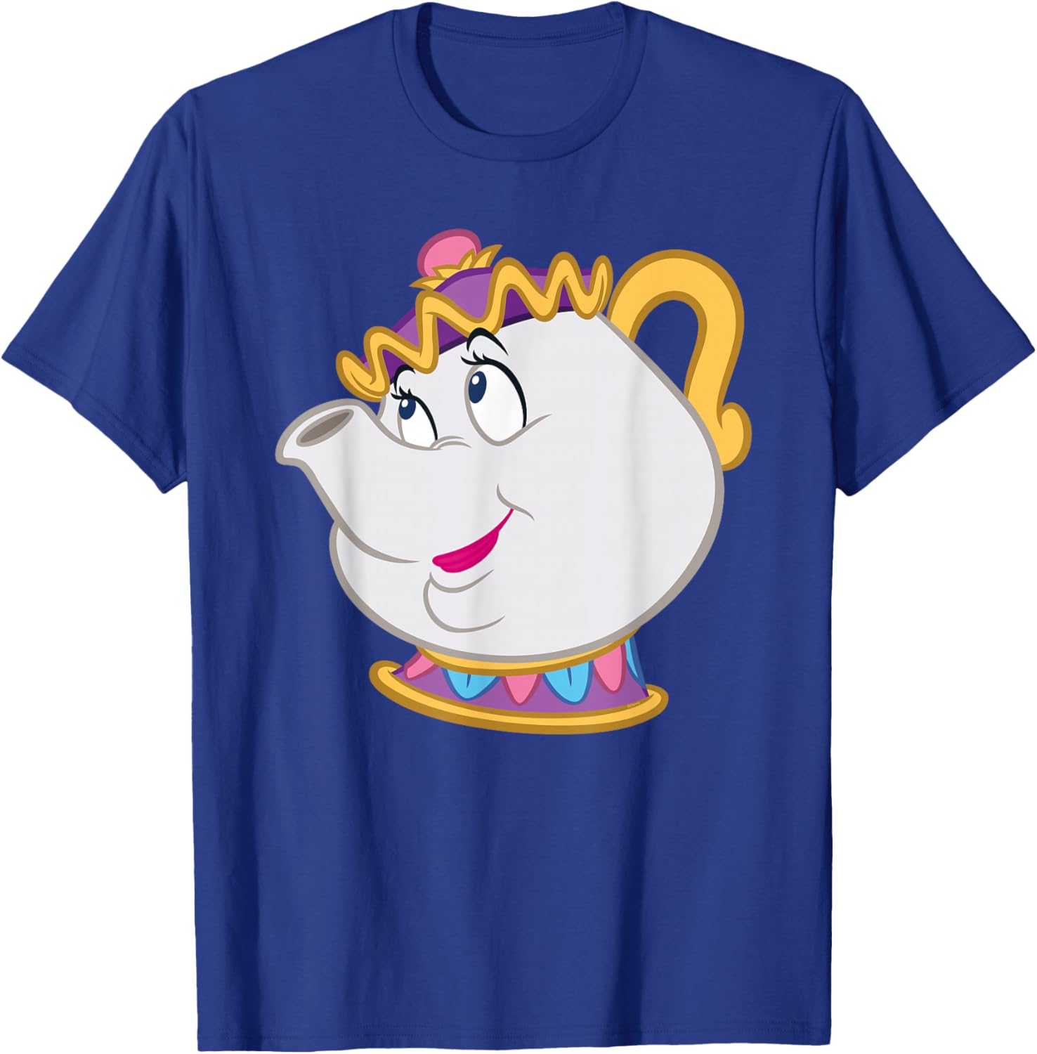 Disney Beauty and the Beast Mrs. Potts Big Face Costume T-Shirt for Fans - 20