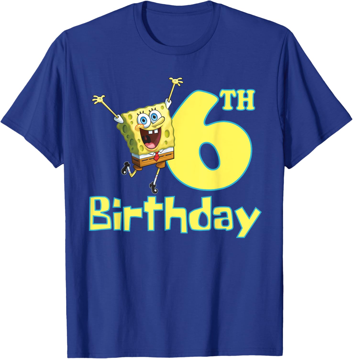 Mademark x SpongeBob SquarePants 6th Birthday T-Shirt for Kids - 2