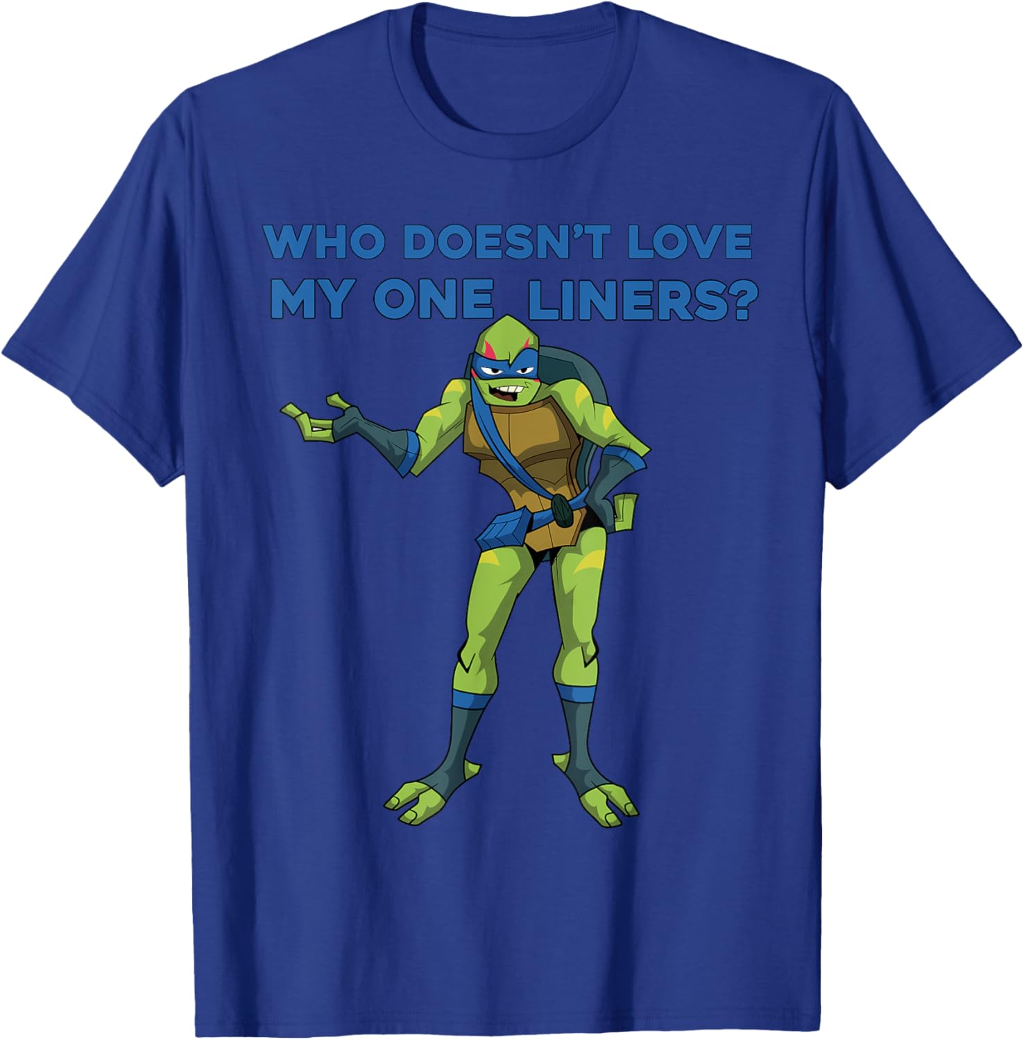 Mademark Teenage Mutant Ninja Turtles Leonardo One Liners T-Shirt - 4