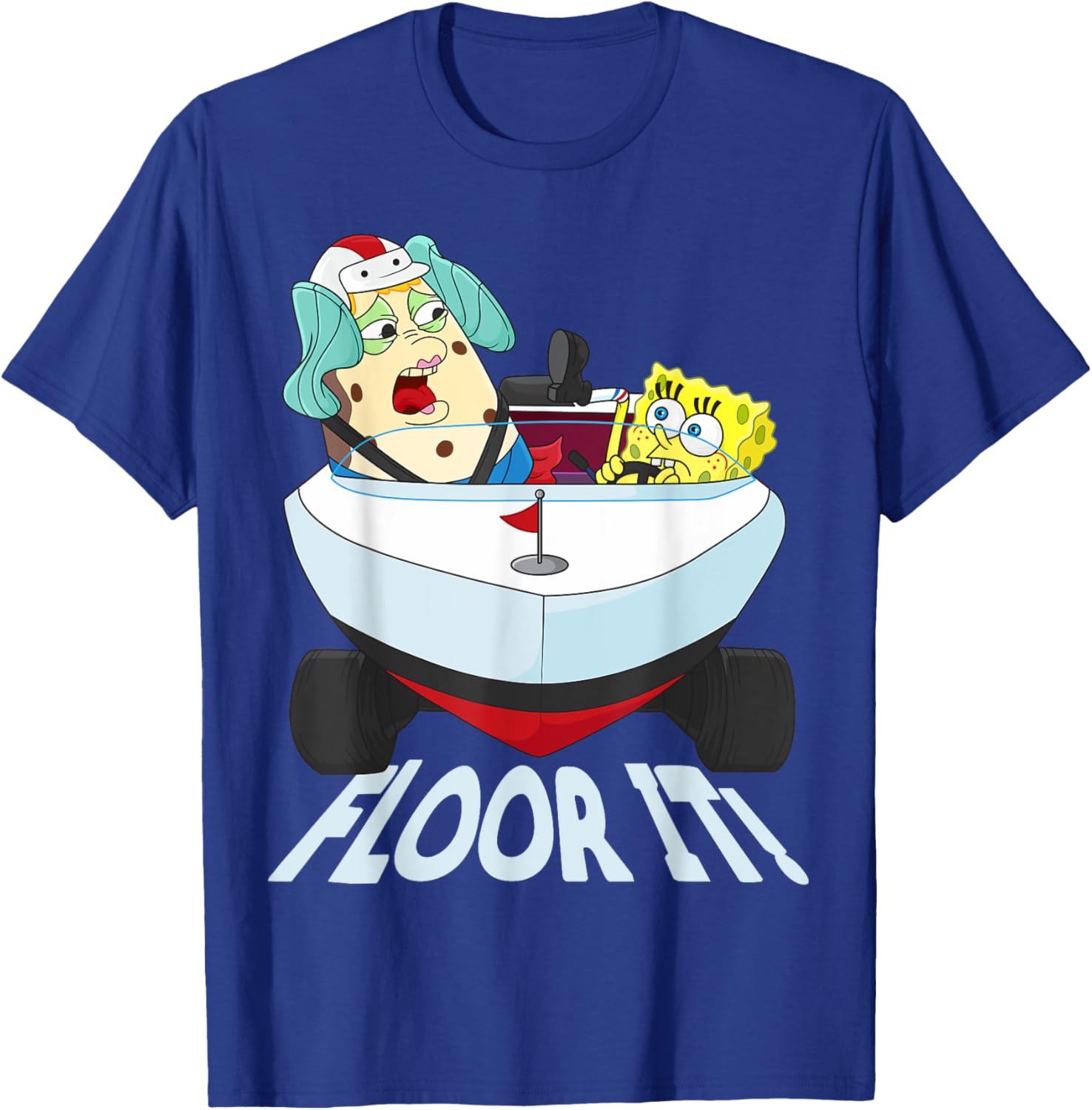 Mademark x SpongeBob SquarePants Floor It T-Shirt for Fun and Style - 4