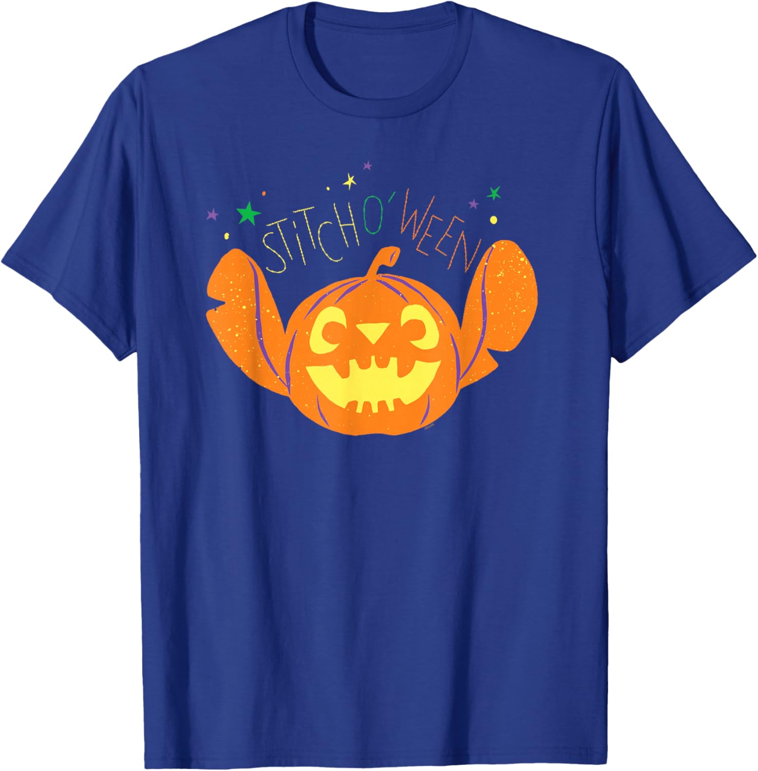 Lilo & Stitch Halloween T-Shirt Jack o' Lantern Design for Fun O'ween Celebrations - 3