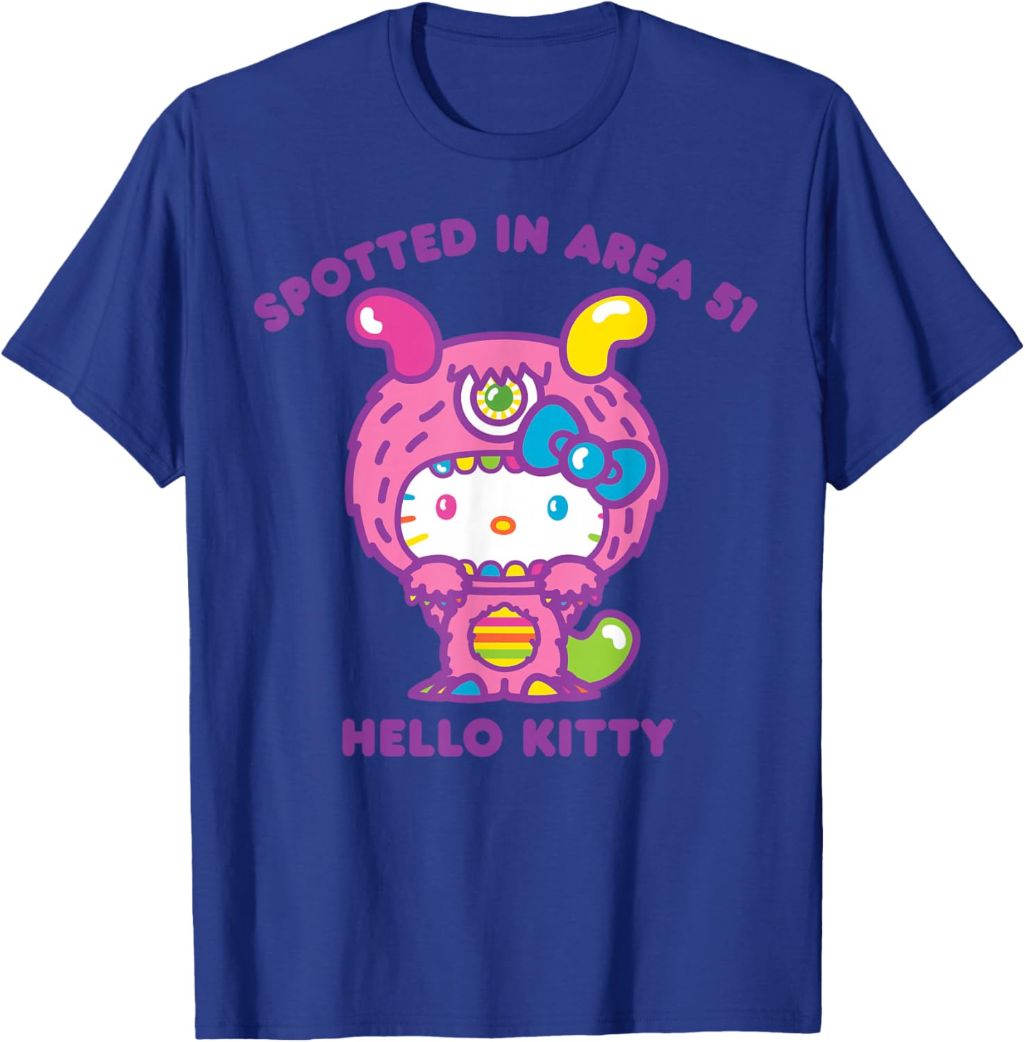 Hello Kitty Area 51 Alien Sighting T-Shirt for Fun Fashion Lovers - 14