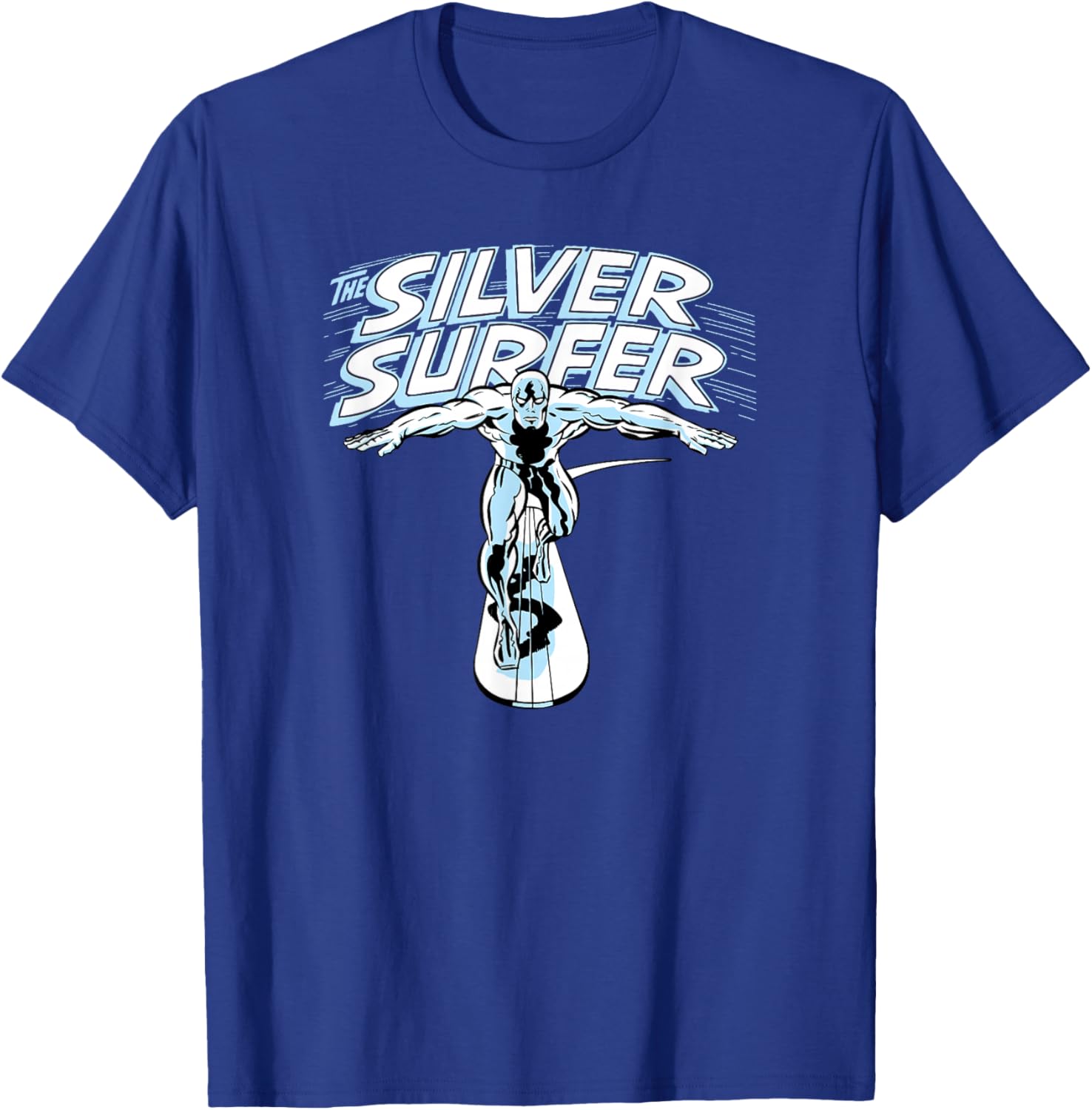 Vintage Marvel Fantastic Four Silver Surfer Portrait T-Shirt for Fans - 12
