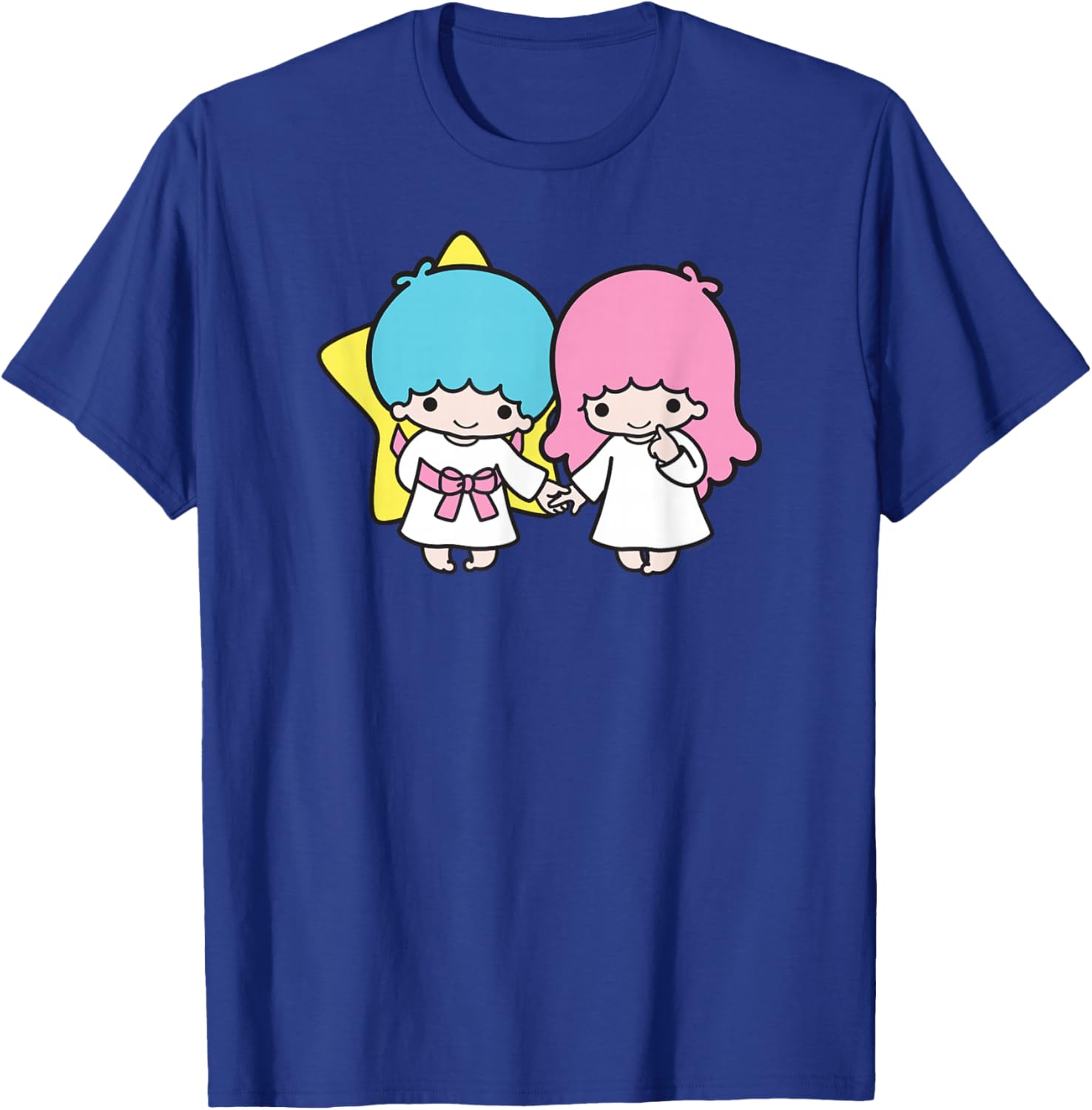 Adorable Little Twin Stars Holding Hands T-Shirt for Kids and Adults - 10
