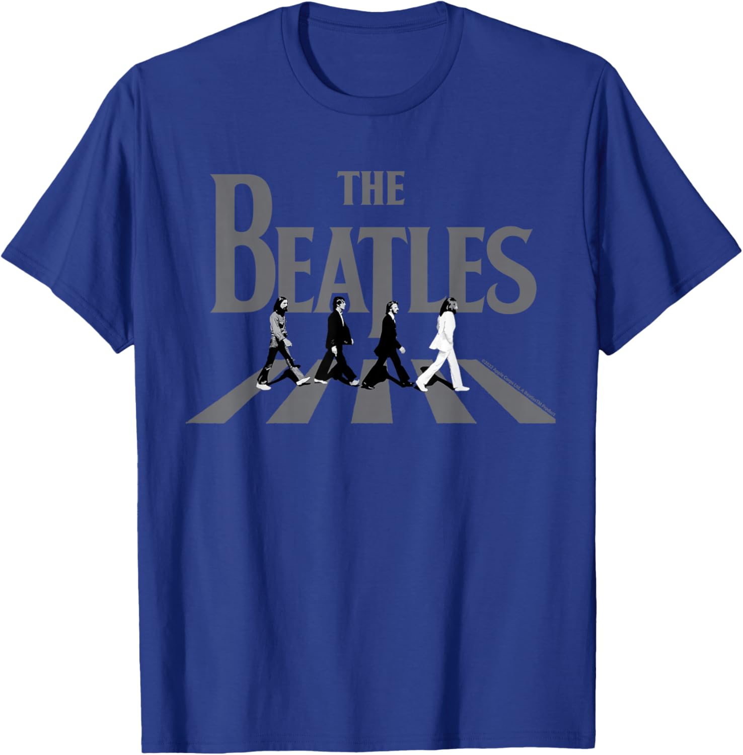 The Beatles Abbey Road Greyscale T-Shirt for Music Lovers - 9
