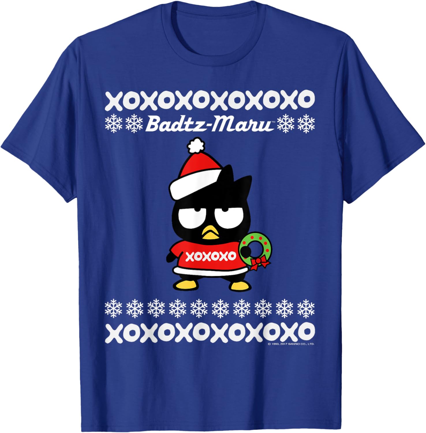 Bad Badtz-Maru Ugly Christmas T-Shirt Fun Holiday Apparel for All - 2