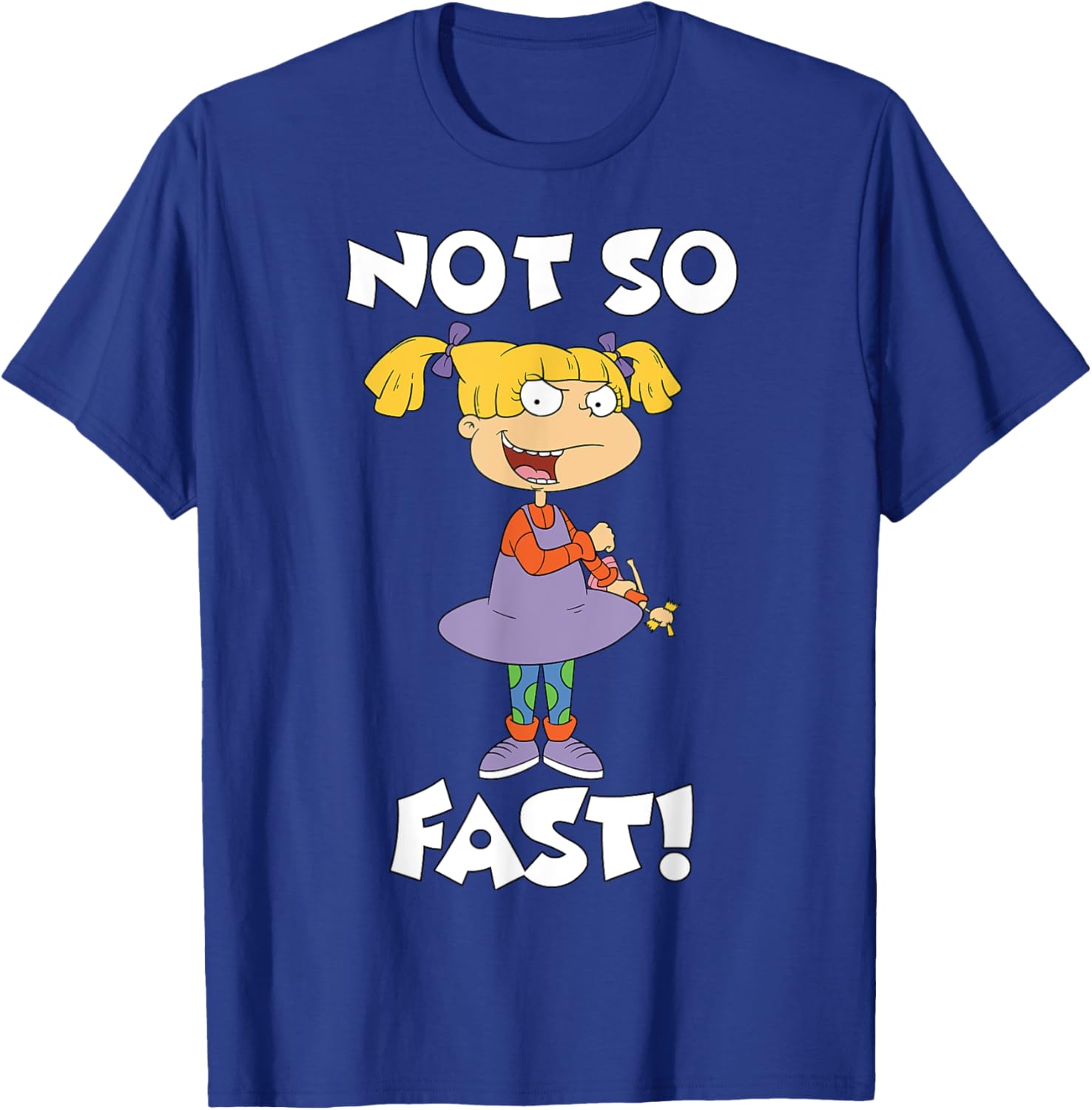 Mademark Rugrats Angelica Pickles Not So Fast T-Shirt for Kids - 10
