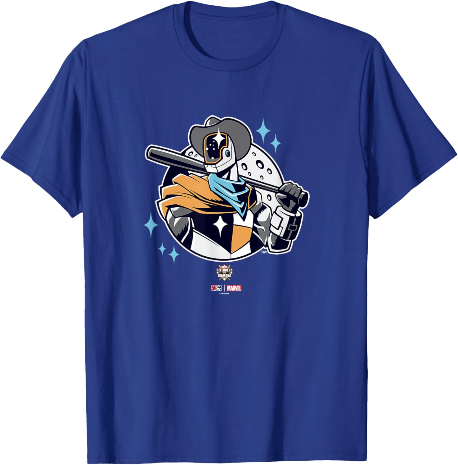 Marvel x MiLB Space Cowboys Logo T-Shirt Stylish Fan Apparel - 5