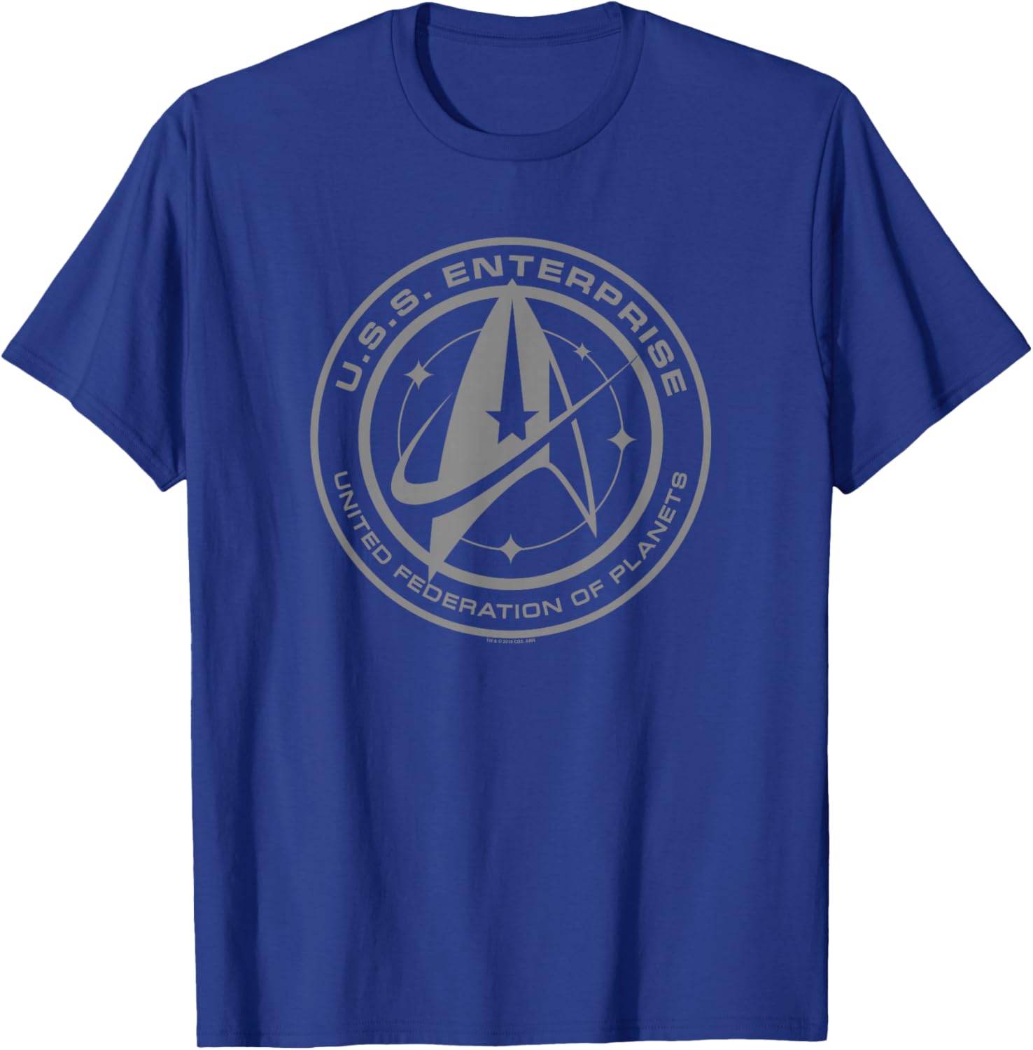 Star Trek Discovery Enterprise Crest T-Shirt for Fans and Collectors - 2