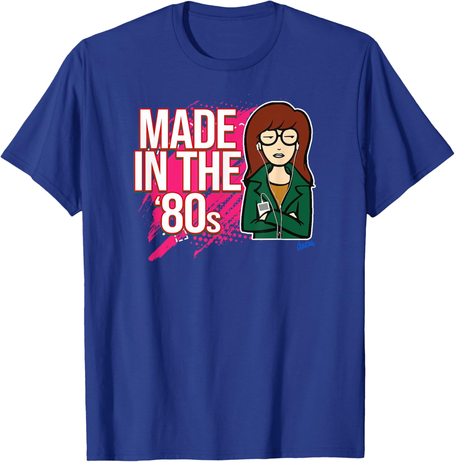 Mademark x Daria Retro 80s T-Shirt for Vintage Style Enthusiasts - 2