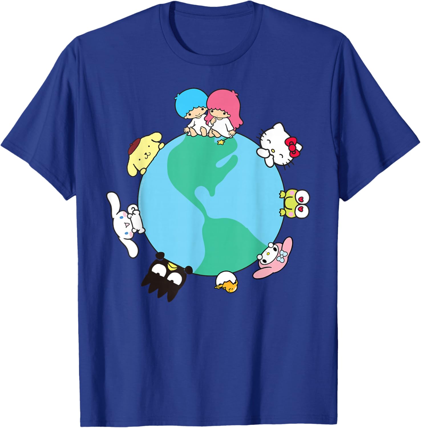 Hello Kitty and Friends Sanrio Earth T-Shirt for Fun and Fashion Lovers - 1