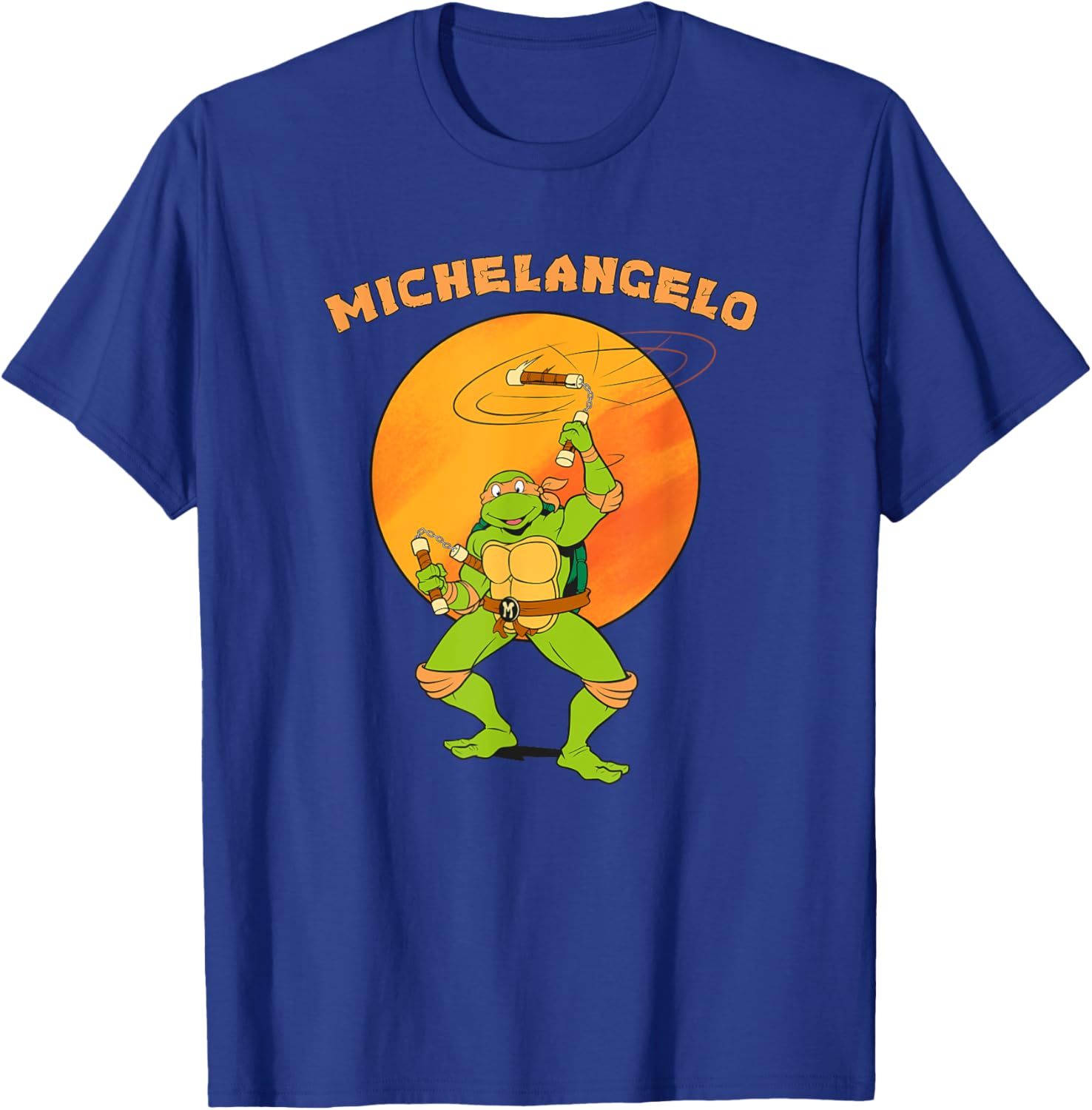 Mademark Teenage Mutant Ninja Turtles Michelangelo Standing Tall T-Shirt - 9