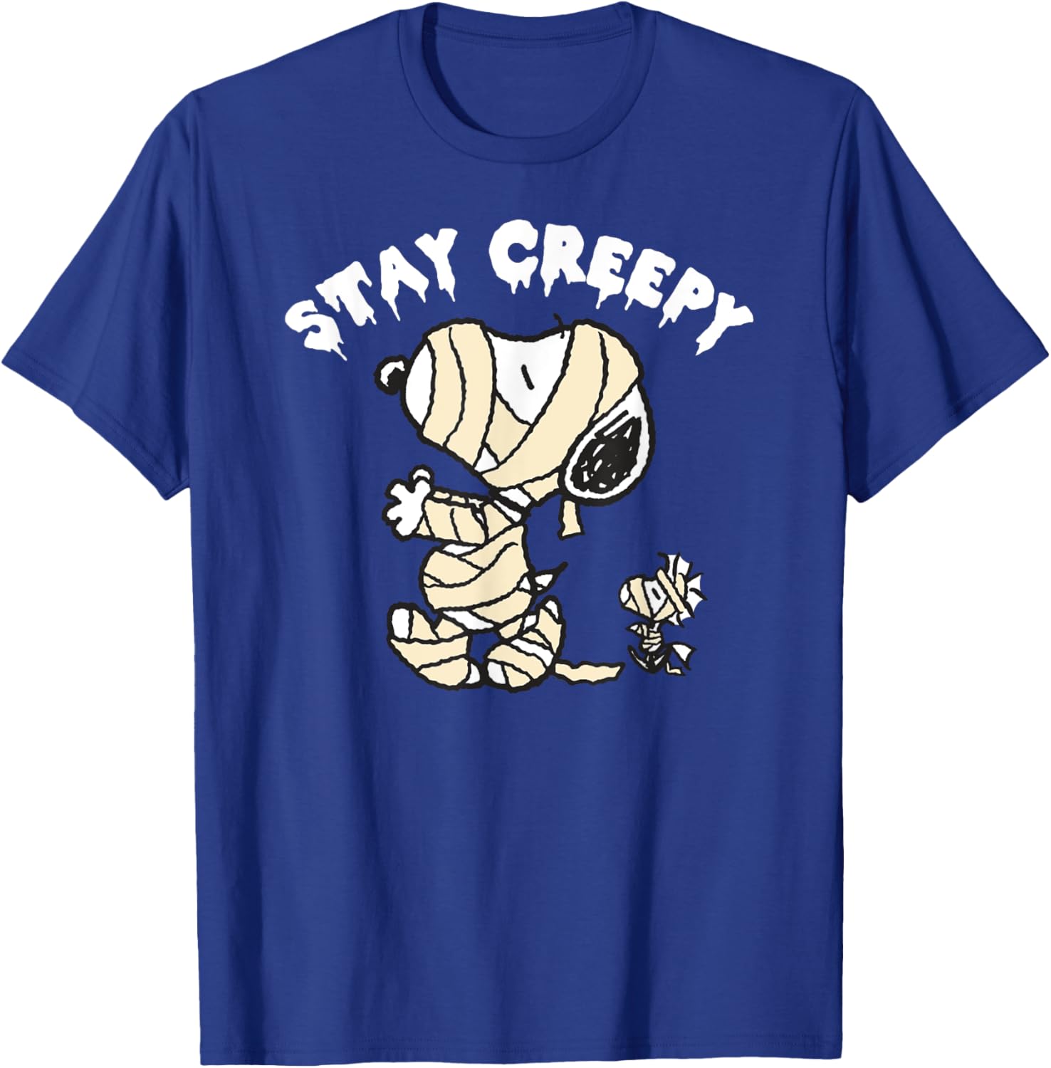 Peanuts Halloween Snoopy Stay Creepy T-Shirt for Fun Fall Fashion - 2