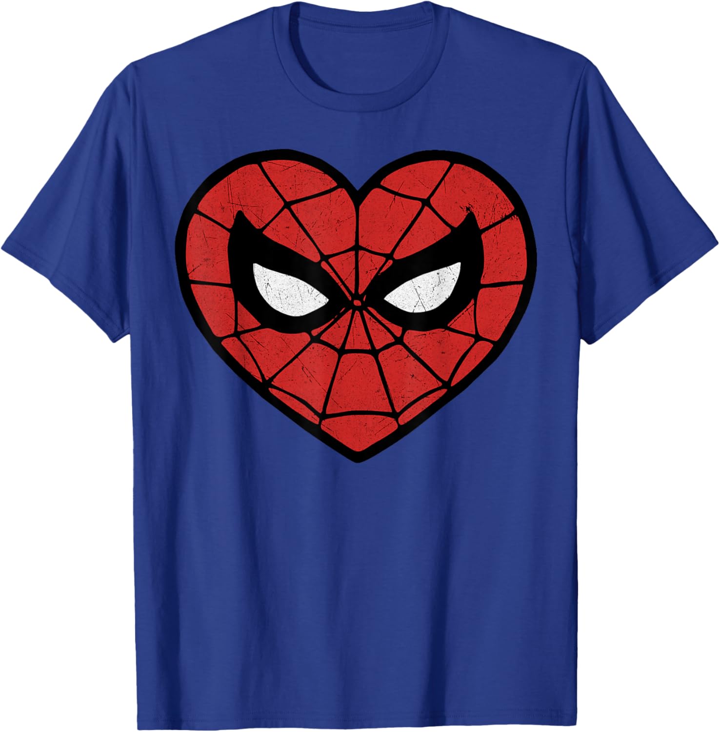 Marvel Spider-Man Valentine's Heart Logo T-Shirt for Fans and Lovers - 4