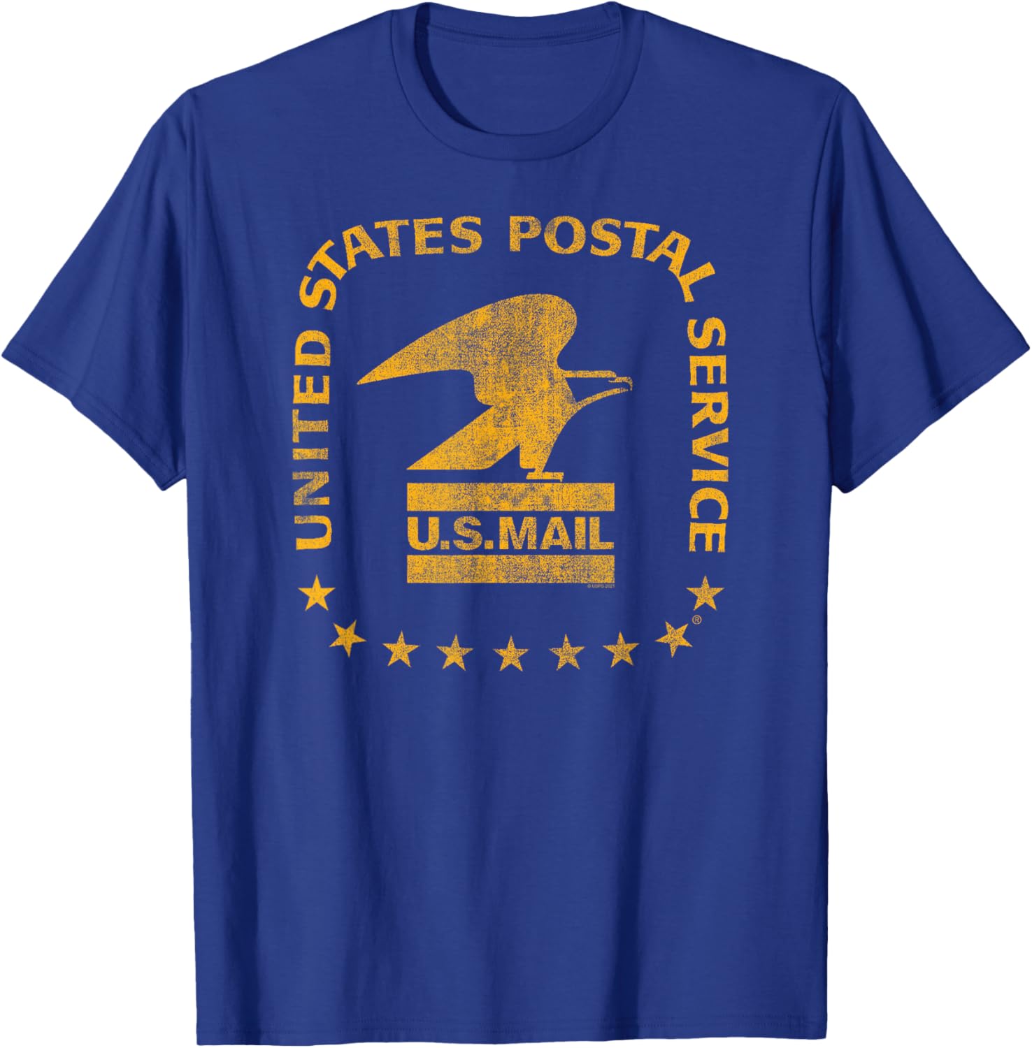 Vintage USPS Postal Service Mail Seal T-Shirt for Retro Style Lovers - 3