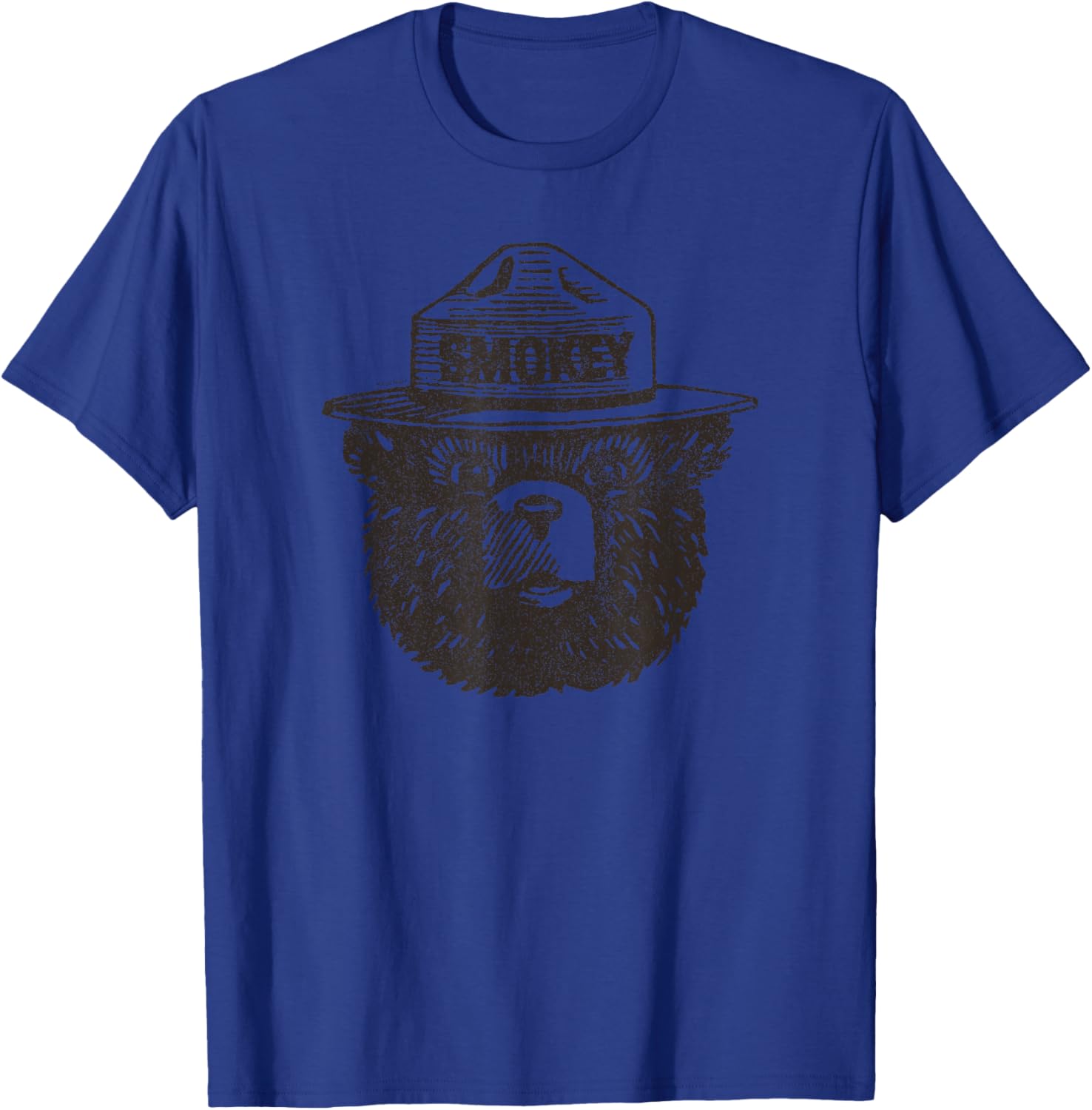 Smokey Bear Portrait T-Shirt for Nature Lovers and Wildlife Fans - 2