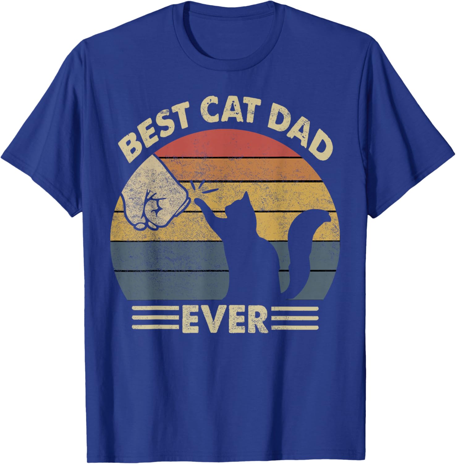 Funny Cat Dad T-Shirt for Men - Best Gift for Cat Lovers - 19