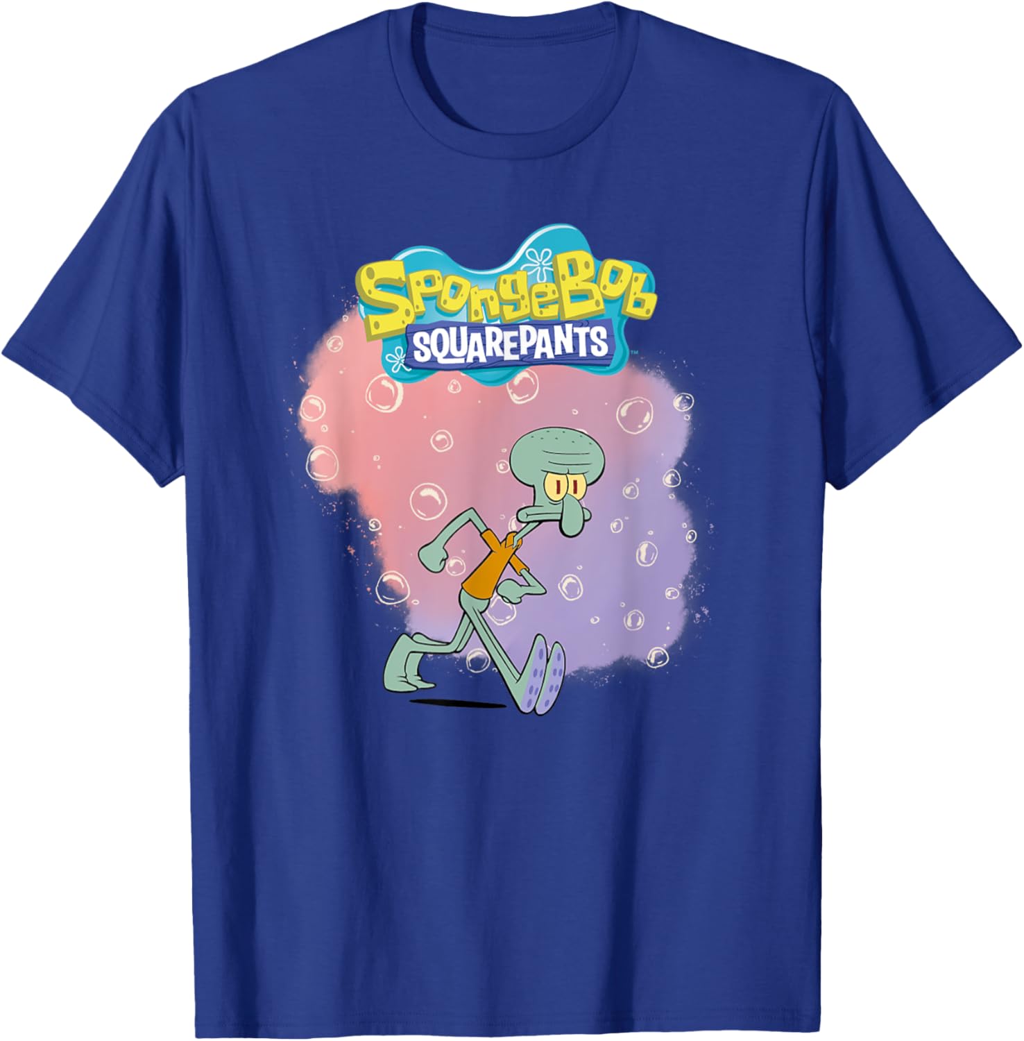 Original SpongeBob SquarePants Squidward T-Shirt for Fans of Fun Apparel - 4