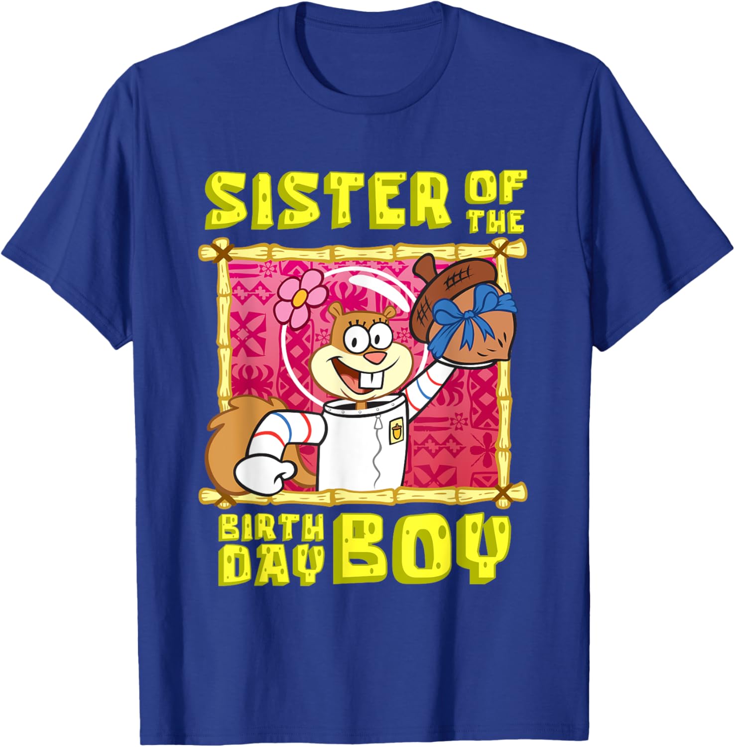 Mademark SpongeBob Sister Birthday Gift T-Shirt for Girls Fun Design - 2
