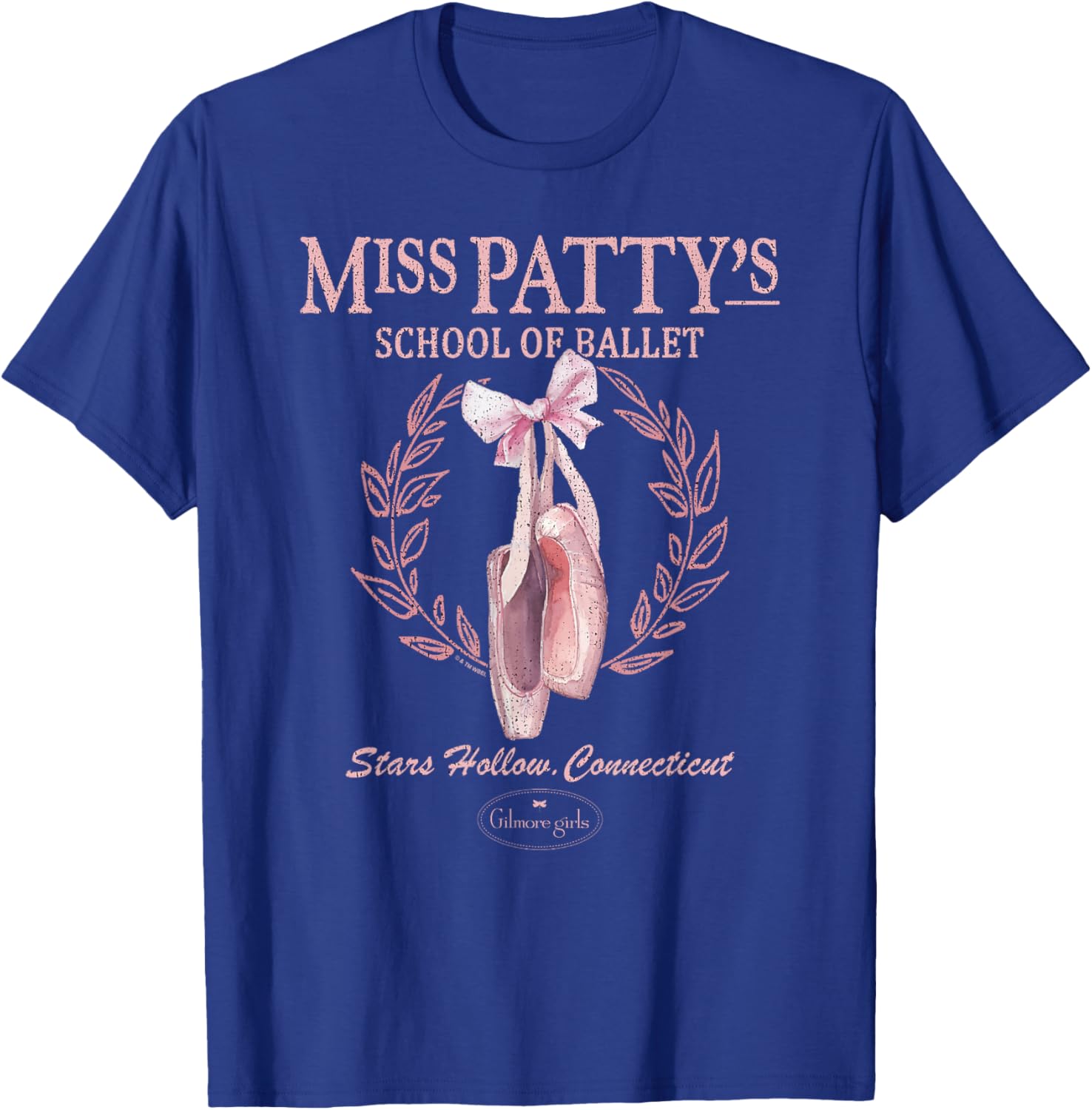 Gilmore Girls Miss Patty's Ballet Distressed Logo T-Shirt for Fans - 5