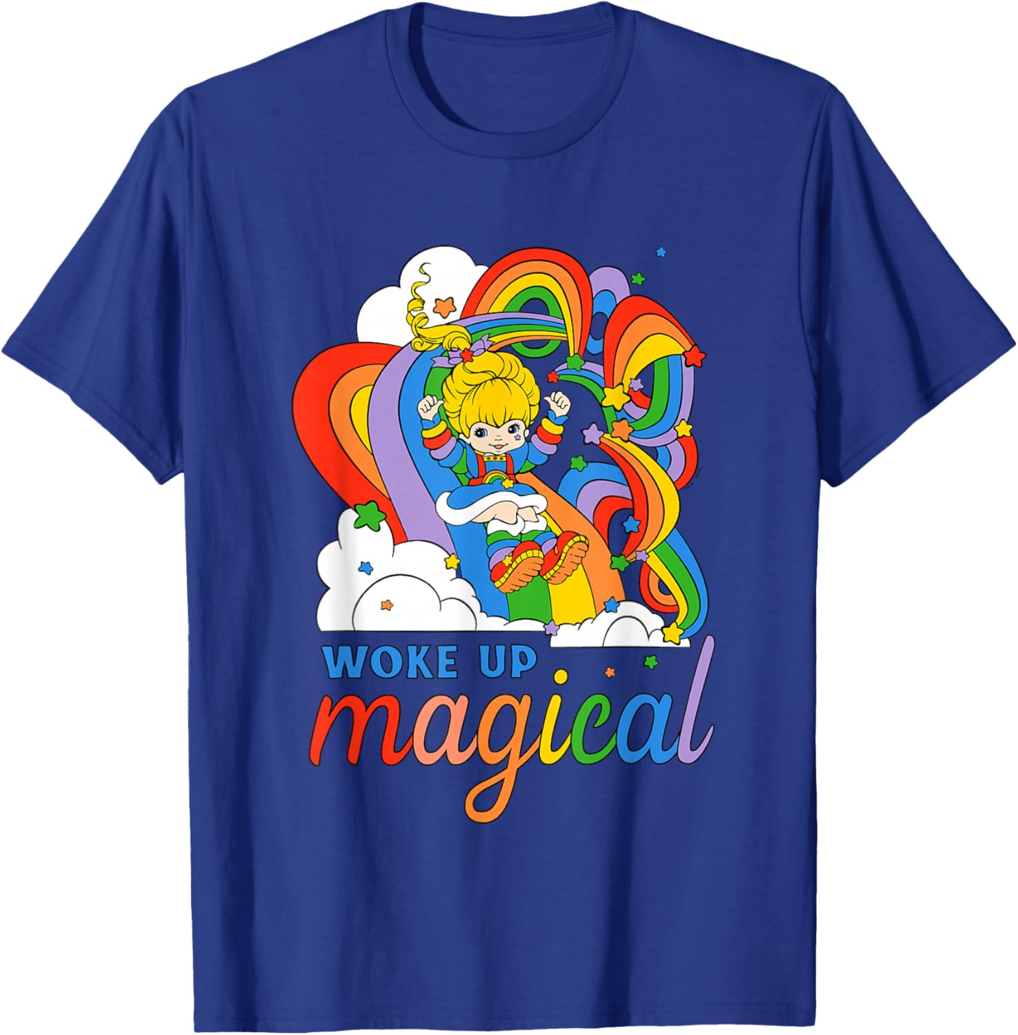 Rainbow Brite Vintage Slide T-Shirt Magical Retro Style for All Ages - 8