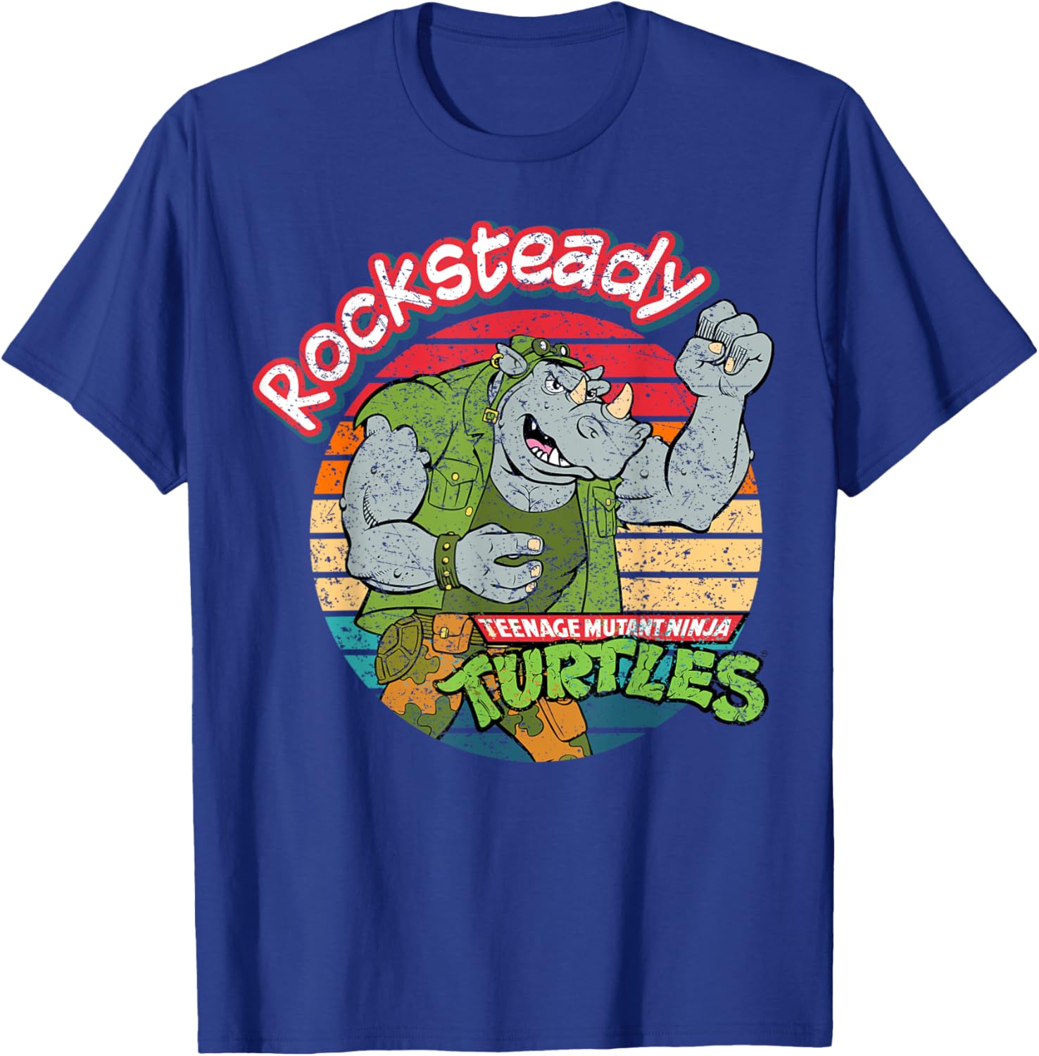 Mademark TMNT Rocksteady Ready For Action T-Shirt for Fans and Collectors - 5