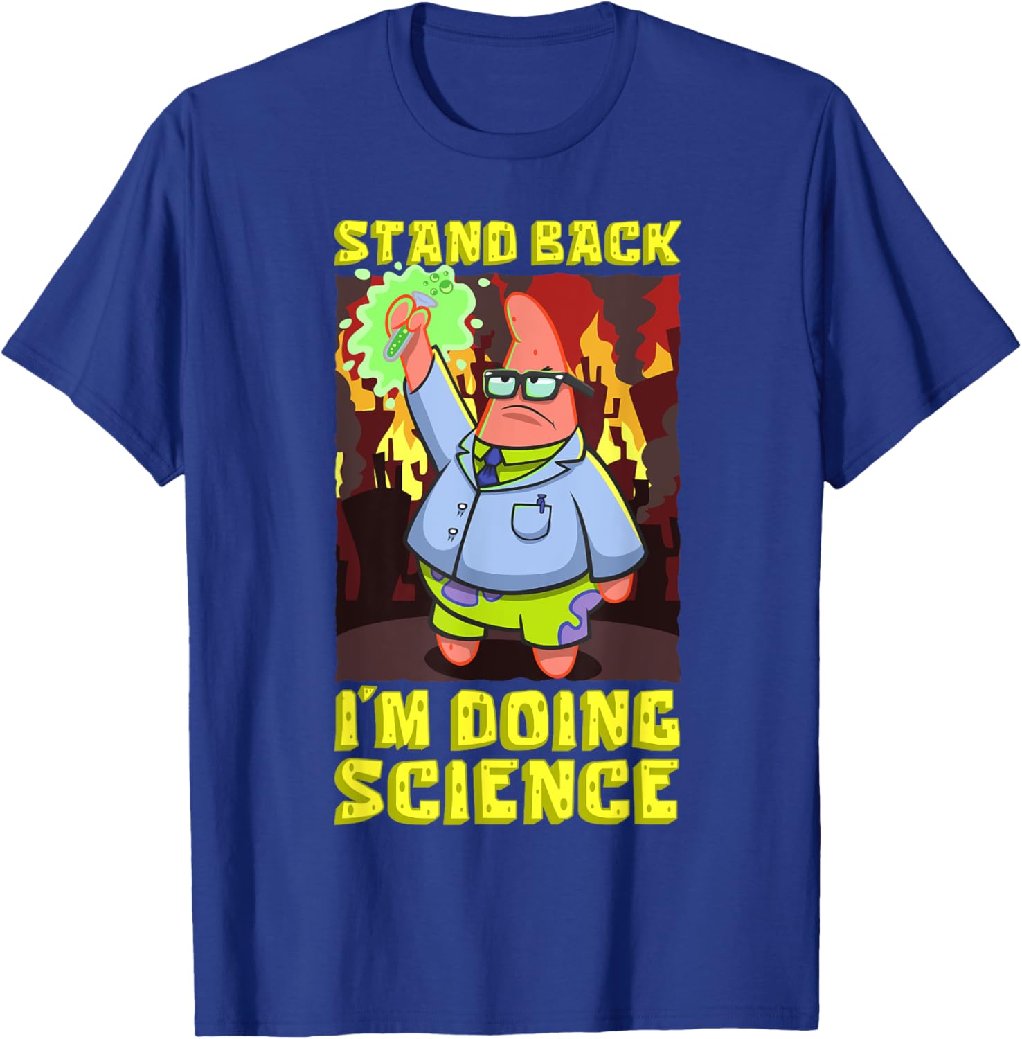 Mademark x SpongeBob SquarePants Science Experiment T-Shirt for Kids - 1