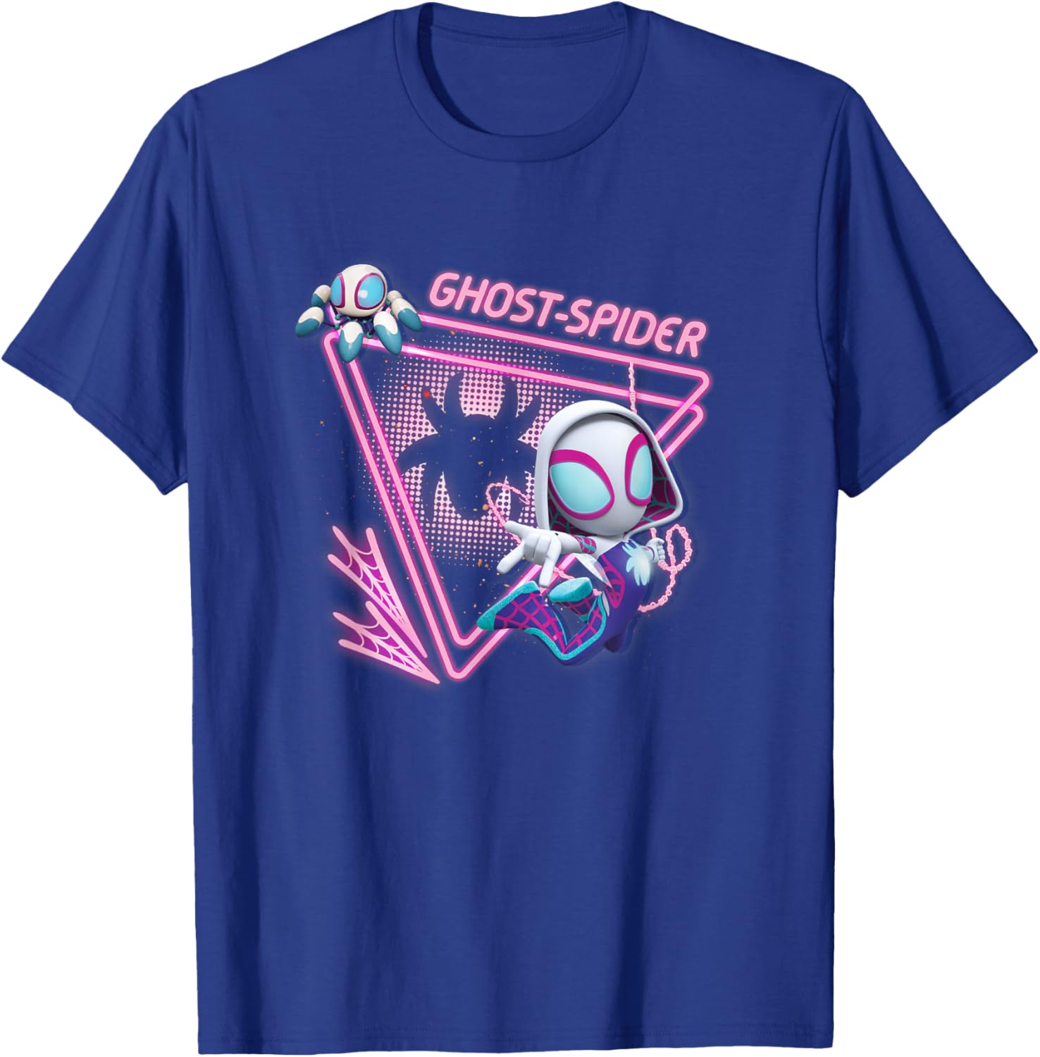 Ghost-Spider Hologram T-Shirt for Kids - Marvel Spidey Fun & Style - 1