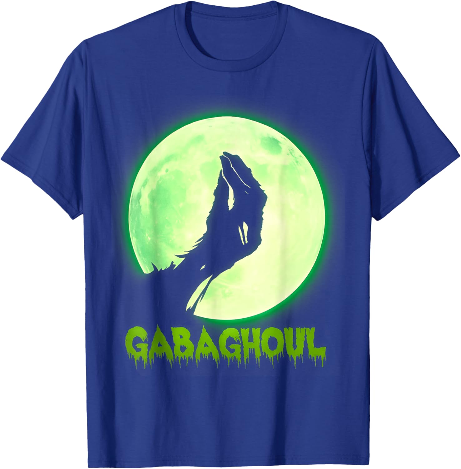 Gabaghoul Funny Hand Moon Italian Joke Halloween T-Shirt for Men and Women - 8